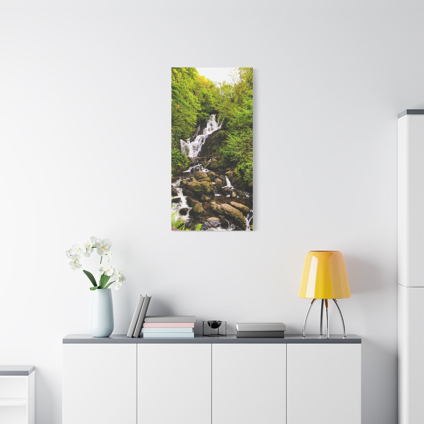 Torc waterfall Matte Canvas, Stretched, 1.25"