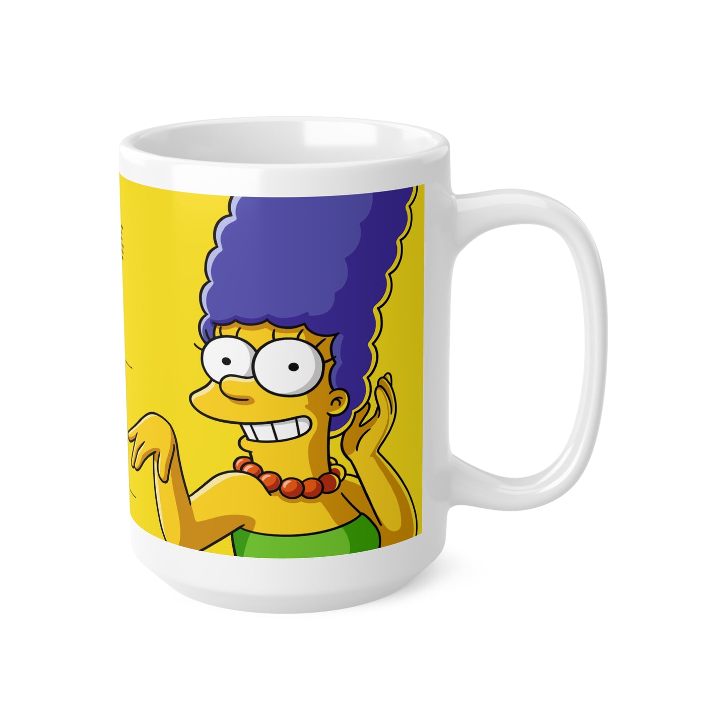 Marge Funny Family Ceramic Coffee Cup – Funny Gifts for Fans, 11oz & 15oz
