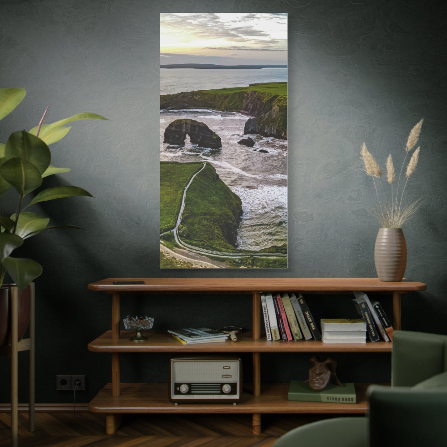 Virgin Rock Ballybunion Matte Canvas, Stretched, 1.25"