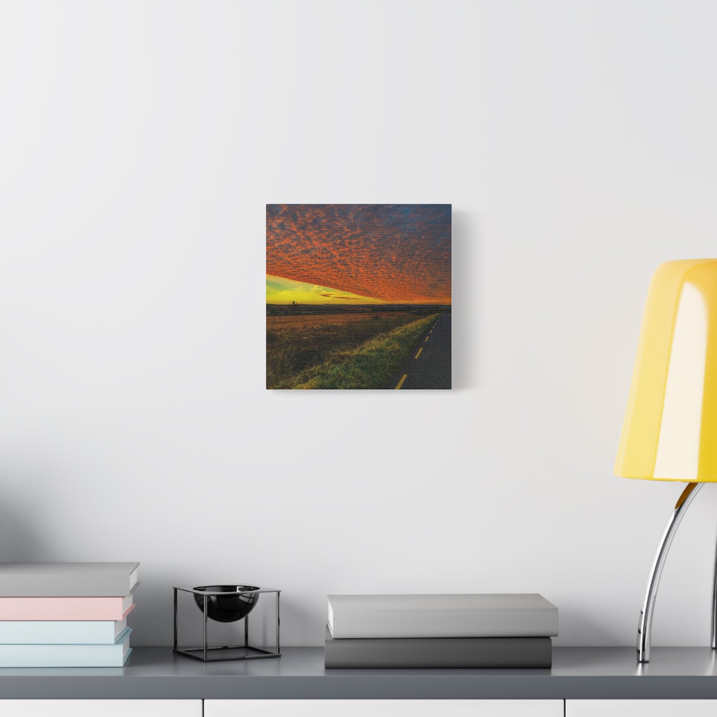 Cloudy Sunset Matte Canvas, Stretched, 1.25"
