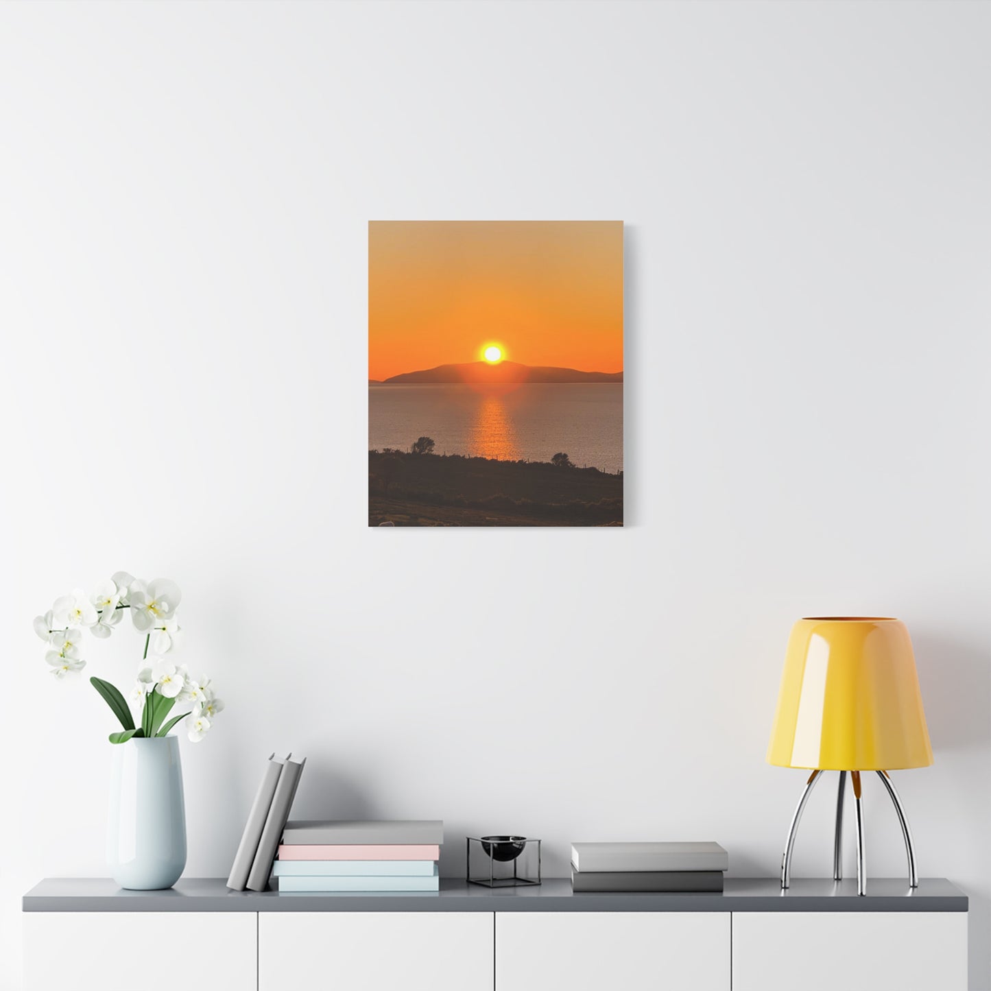 Sunset Ring of Kerry Matte Canvas, Stretched, 1.25"