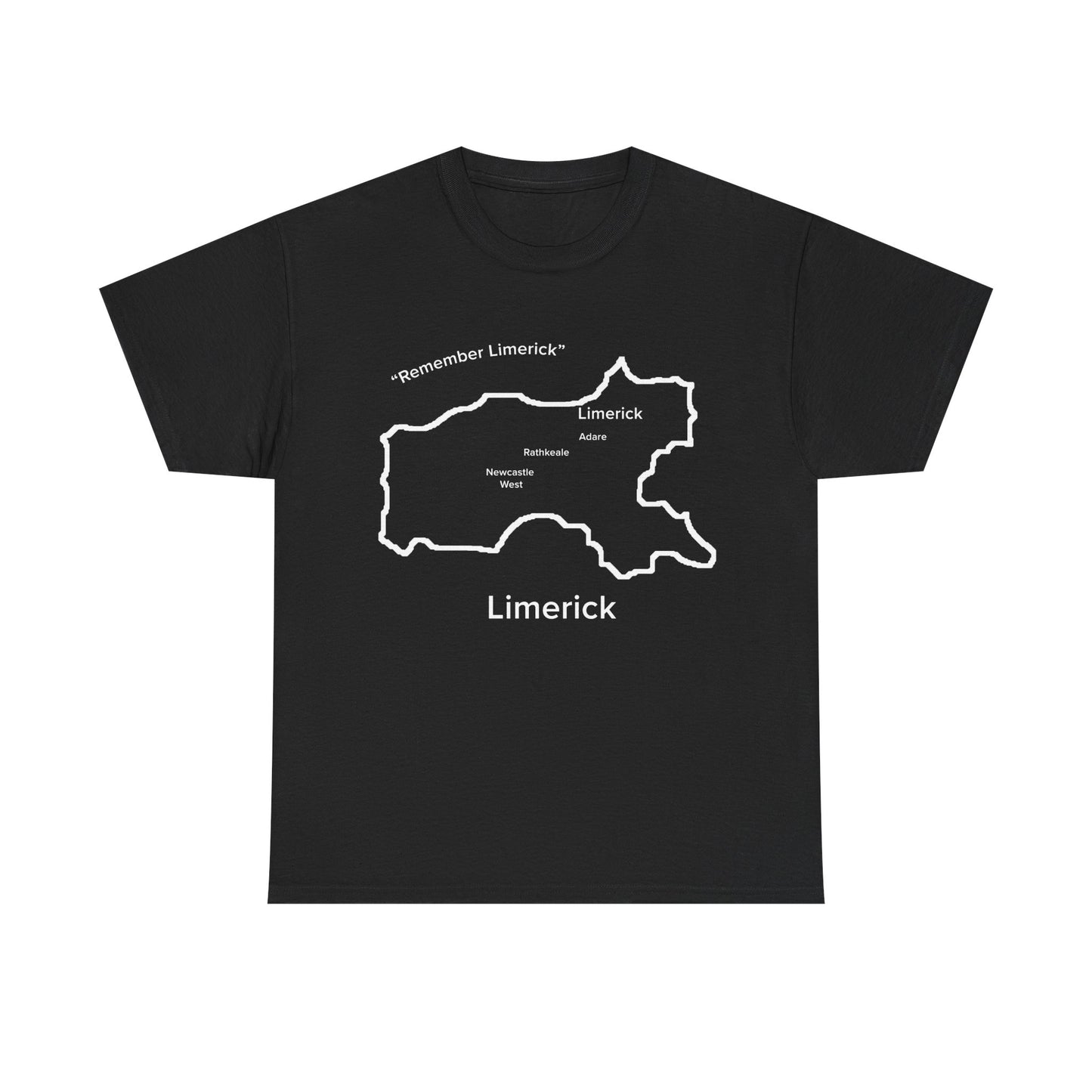 Limerick Unisex Heavy Cotton T-Shirt Black Edition