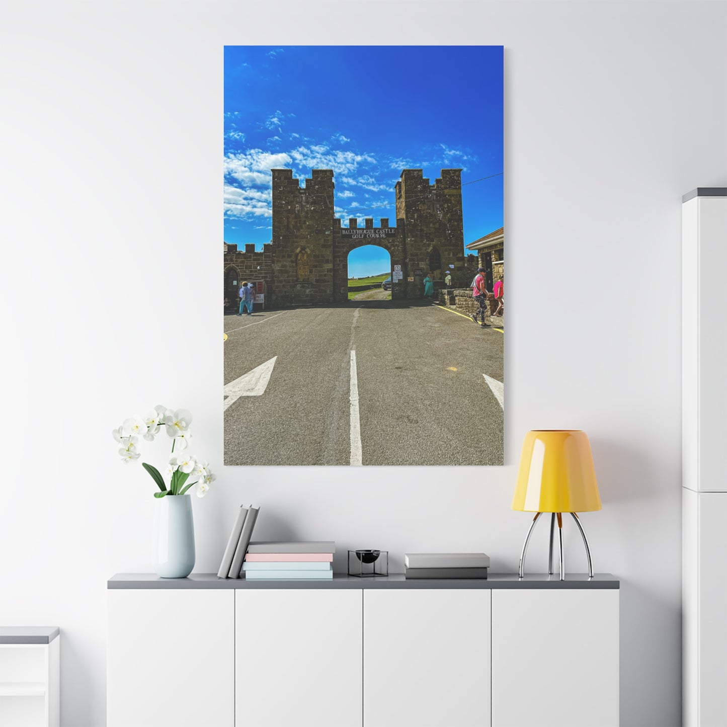 Ballyheigue Golf Club Gates Matte Canvas, Stretched, 1.25"