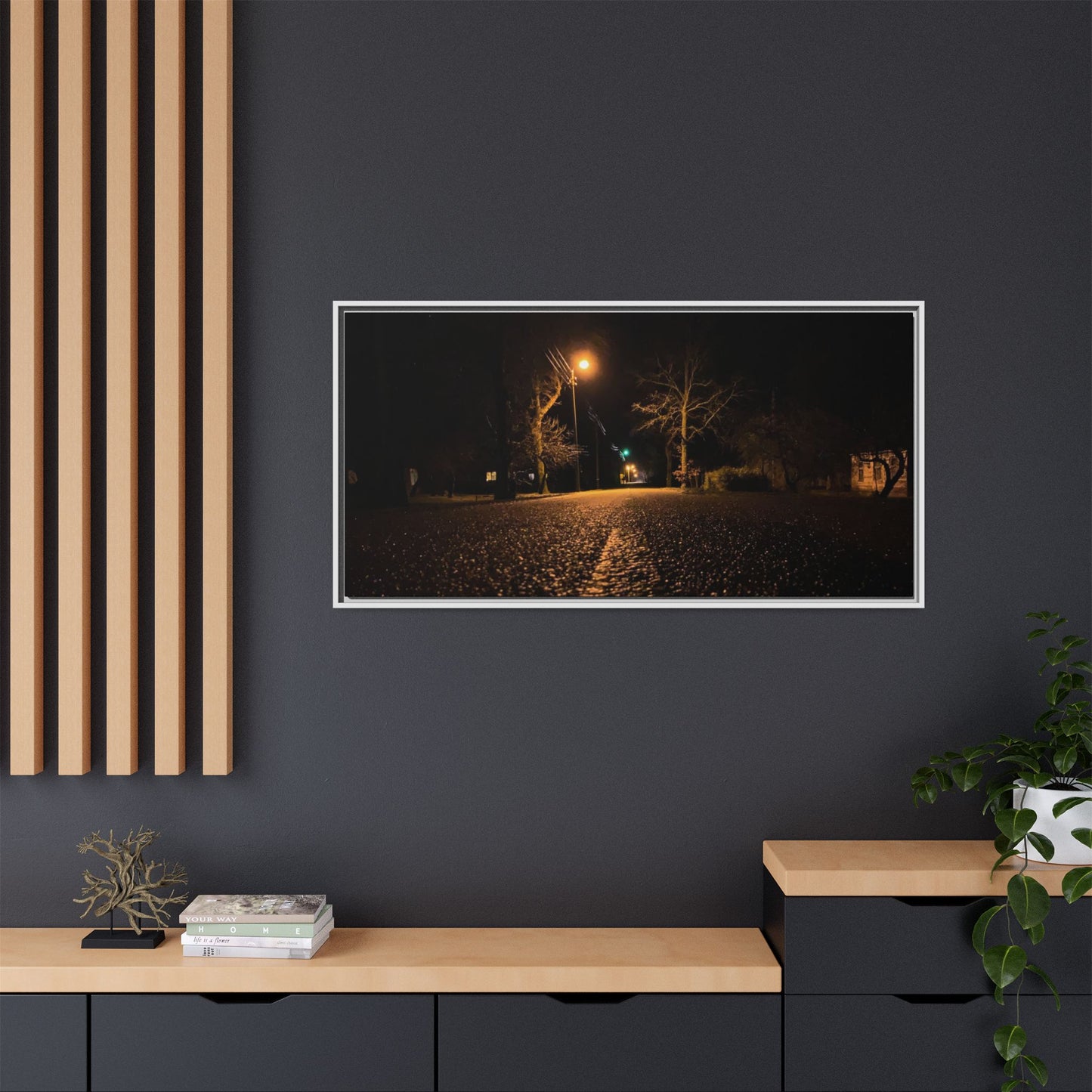 Stungiai Lithuania Matte Canvas, Framed (Multi-color)