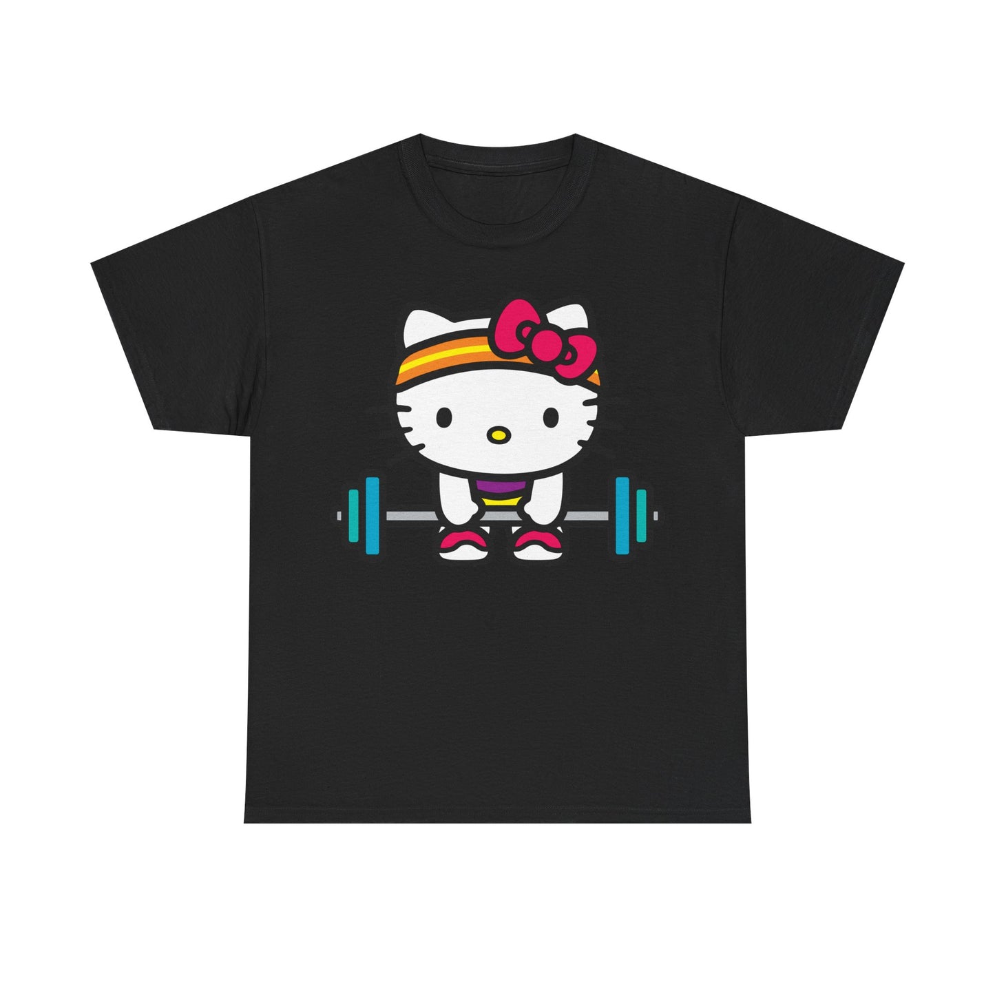 Kitty Gym Unisex Heavy Cotton Tee