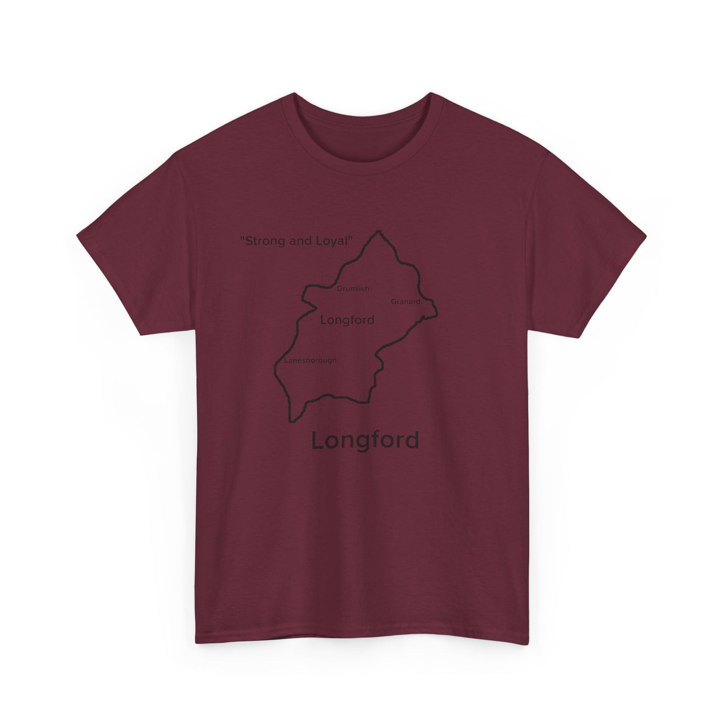 Longford Unisex Heavy Cotton Tee White Edition
