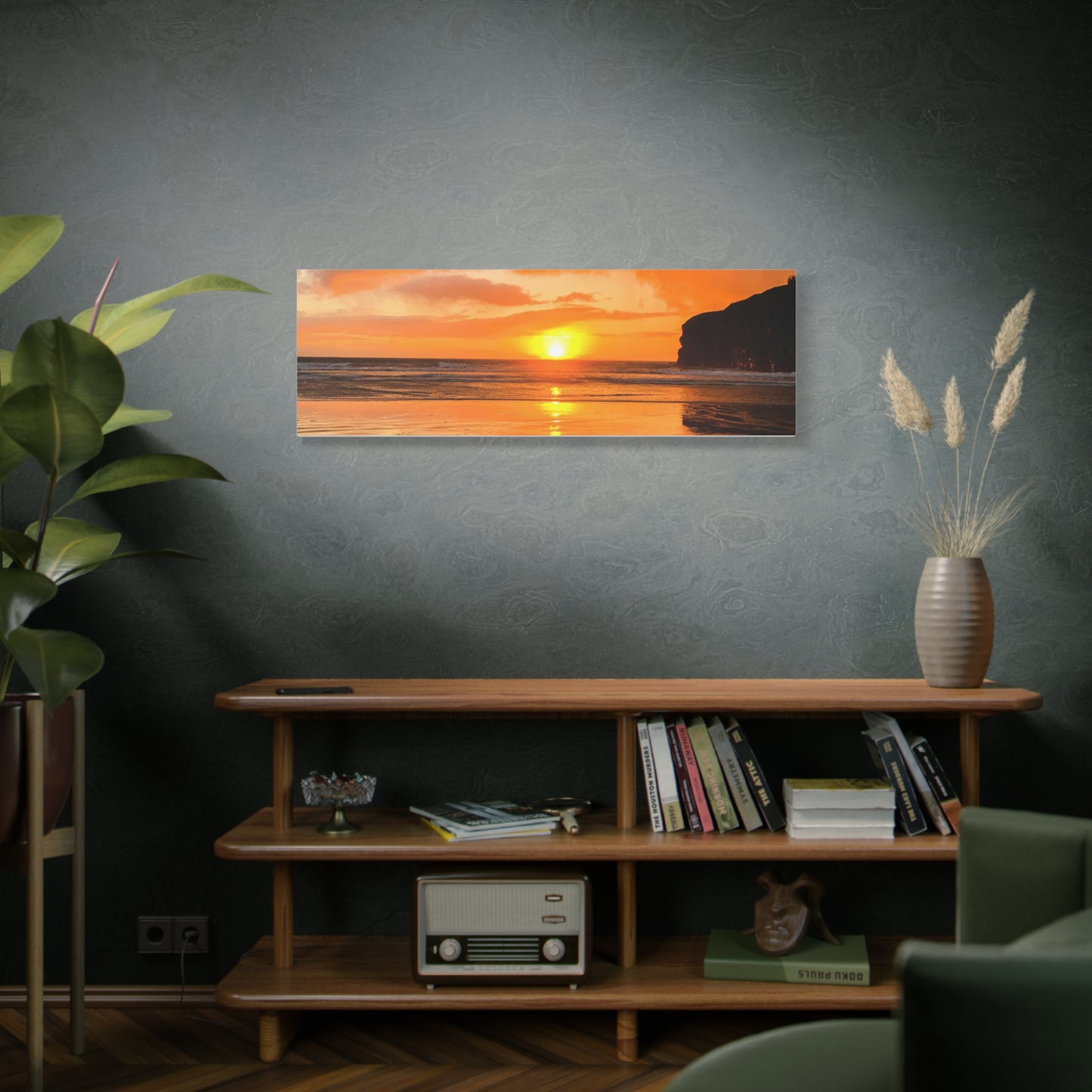Sunset in Ballybunion Matte Canvas, Stretched, 1.25"