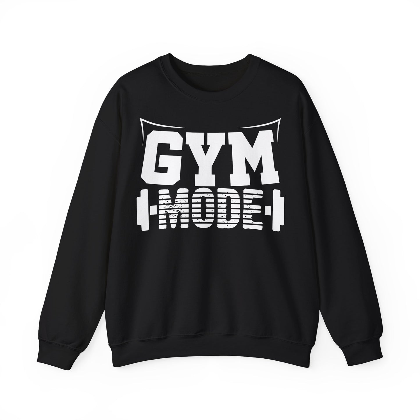 Gym Mode Unisex Heavy Blend Crewneck Sweatshirt - Perfect for Fitness Enthusiasts
