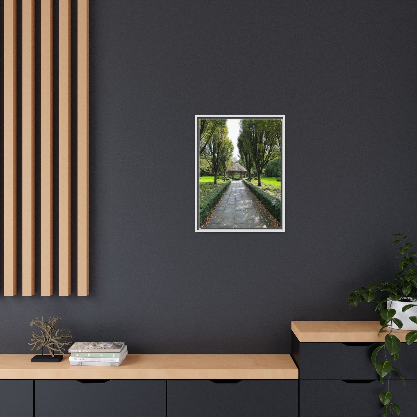 Adare Matte Canvas, Framed (Multi-color)