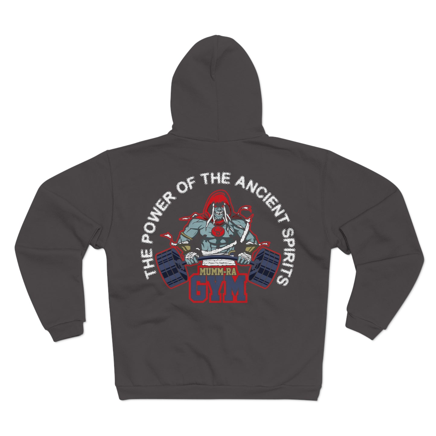 Gym Power Unisex Hooded Zip Sweatshirt