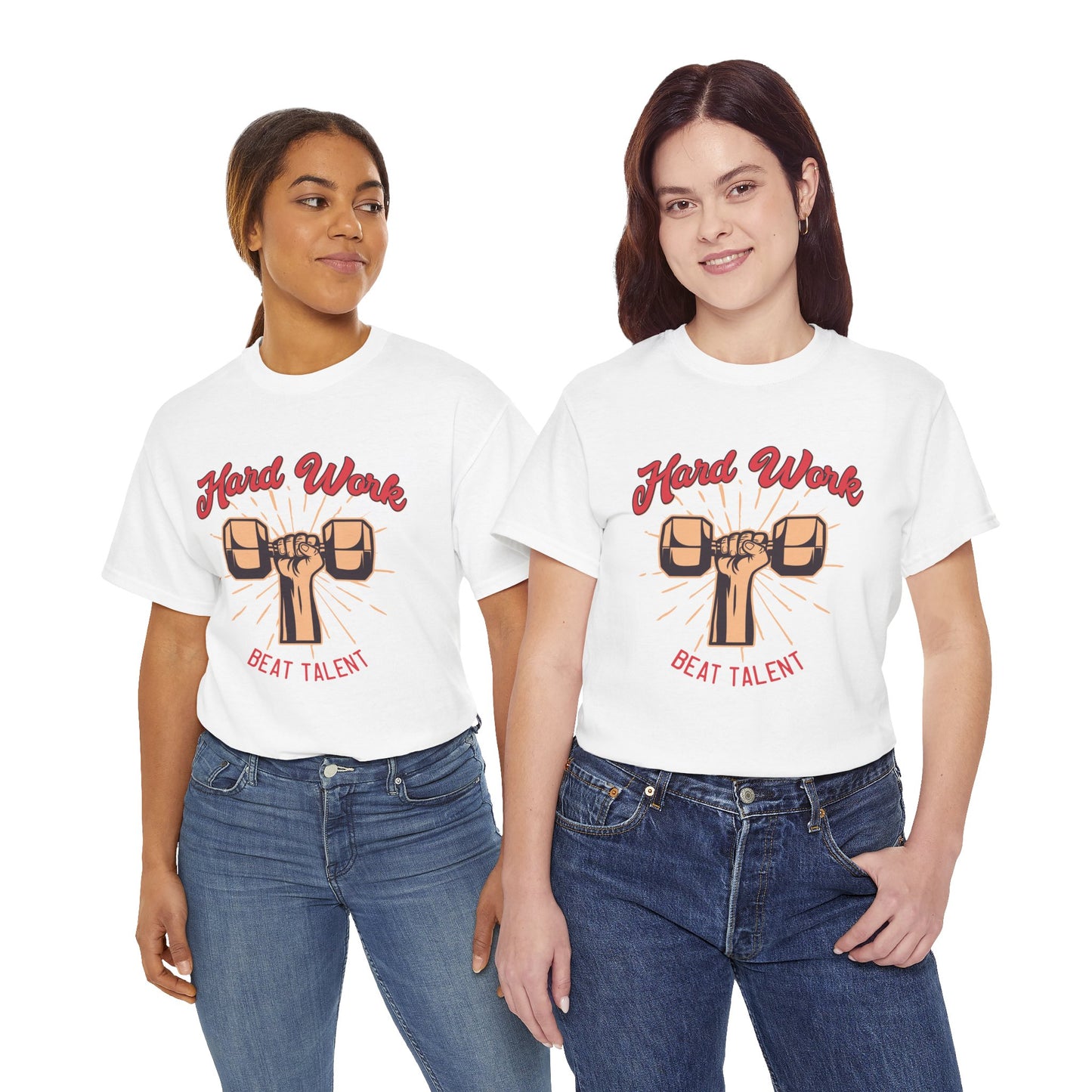 Hard Work Unisex Heavy Cotton Tee