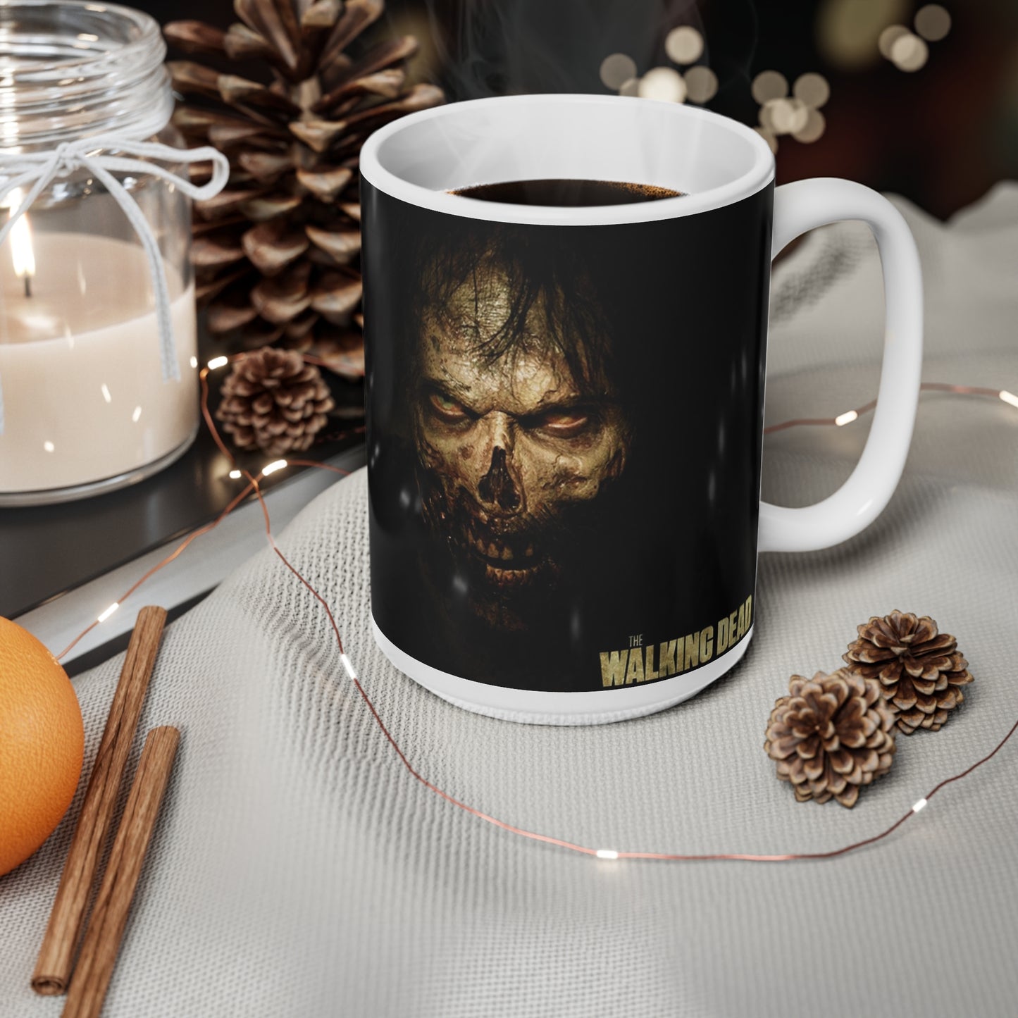 Walking Dead Ceramic Coffee Mug - 11oz & 15oz, Perfect for Fans