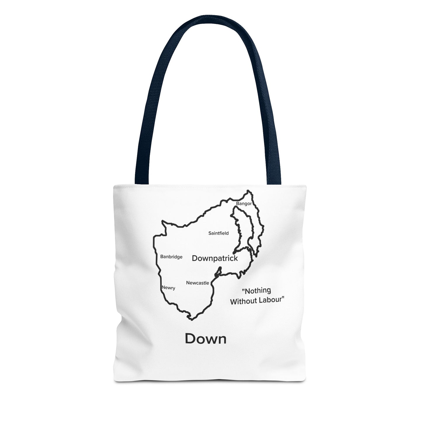Down Tote Bag White Edition