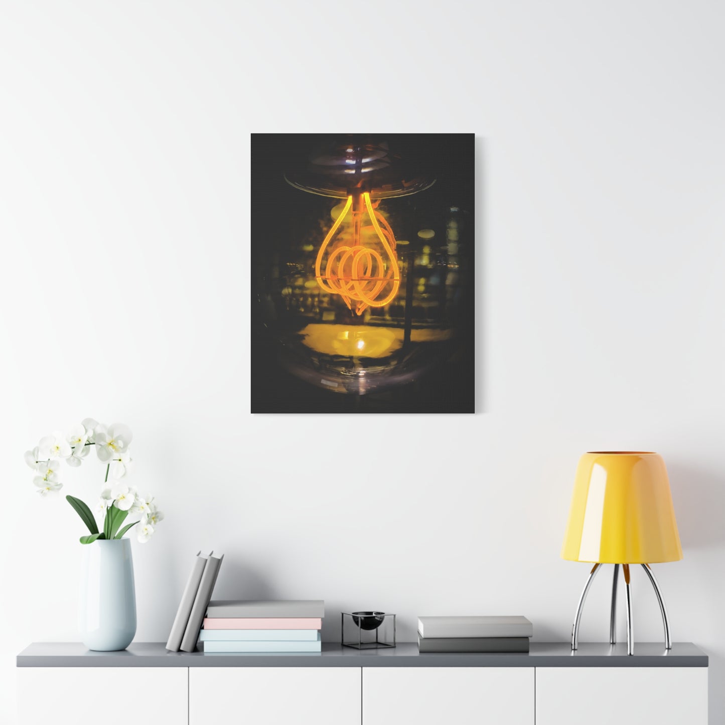 Bulb Matte Canvas, Stretched, 1.25"