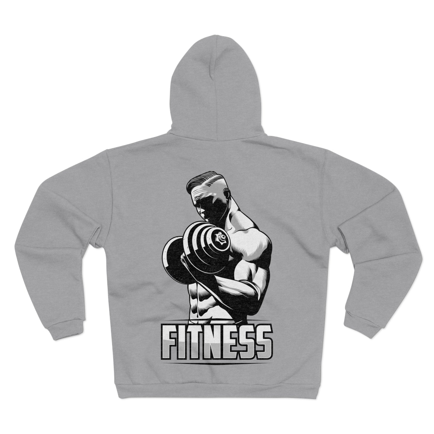 Fitness II Unisex Hooded Zip Sweatshirt