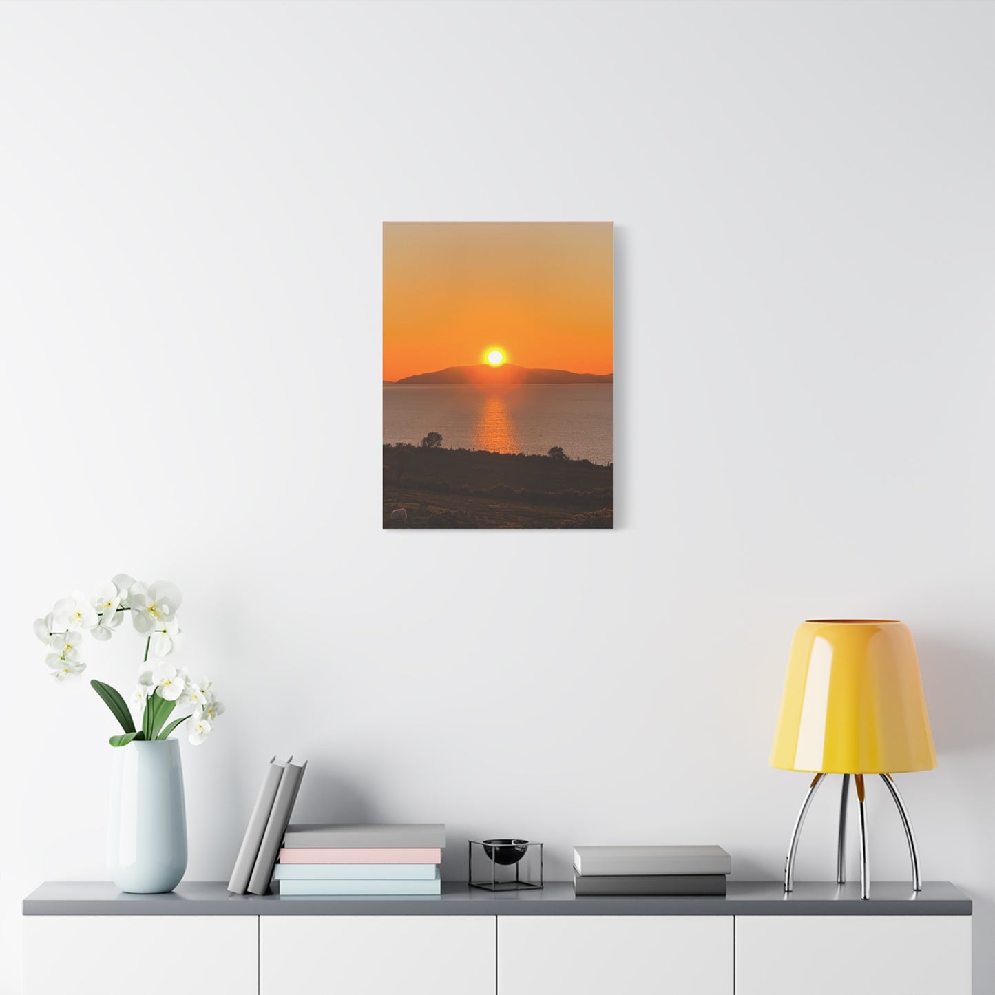 Sunset Ring of Kerry Matte Canvas, Stretched, 1.25"