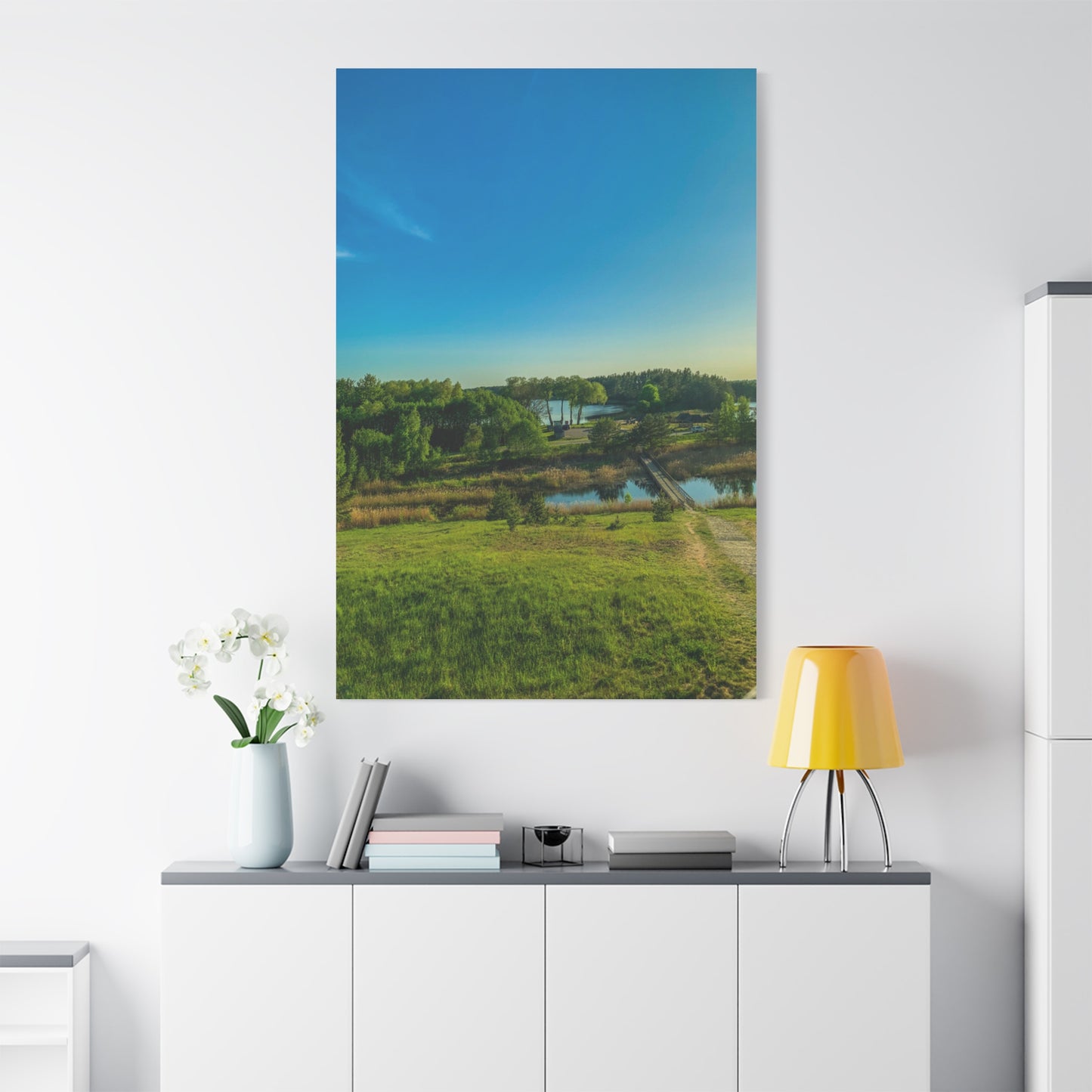 Zagare Lake, Lithuania Matte Canvas, Stretched, 1.25"