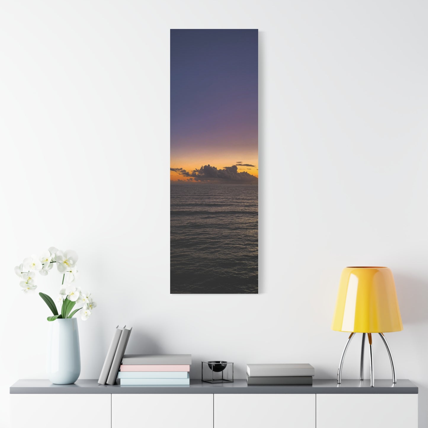 Sunset in Ocean 2 Matte Canvas, Stretched, 1.25"