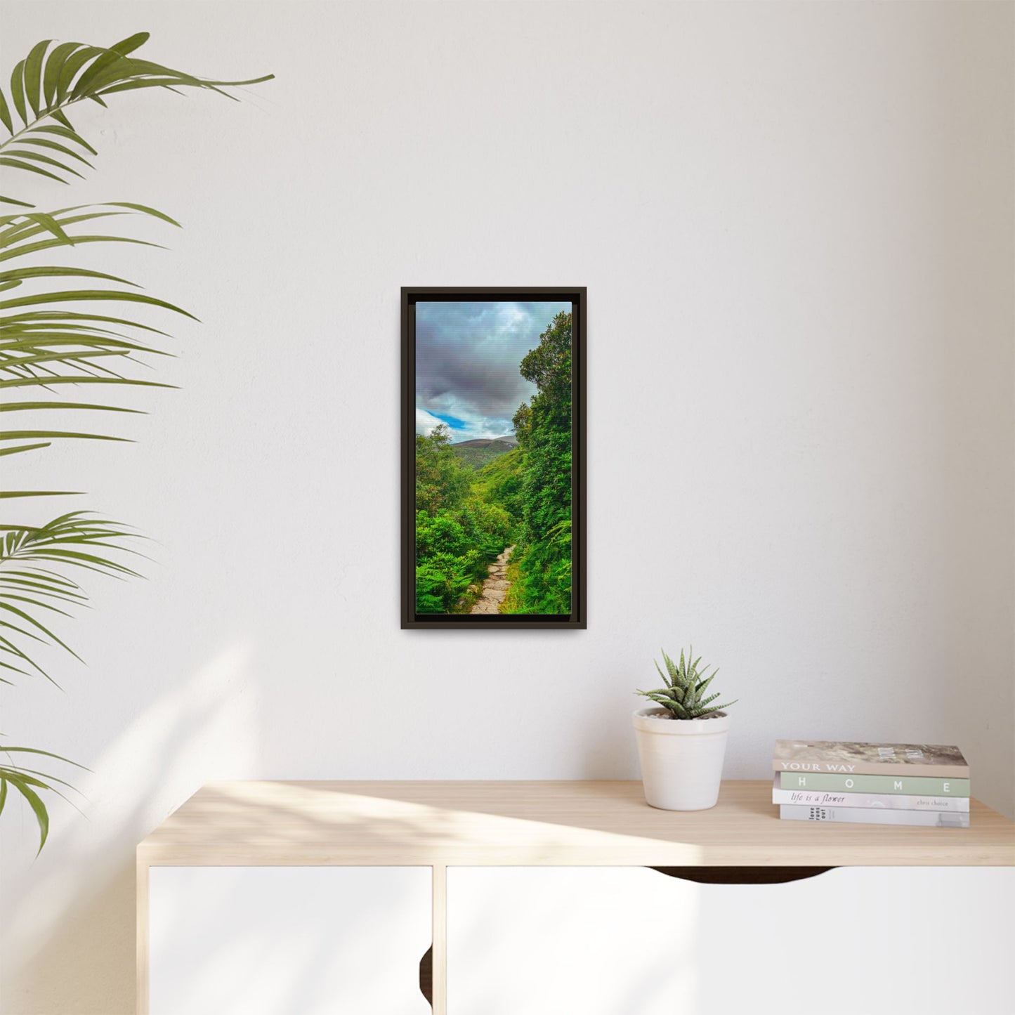 Torc Trail Matte Canvas, Framed (Multi-color)