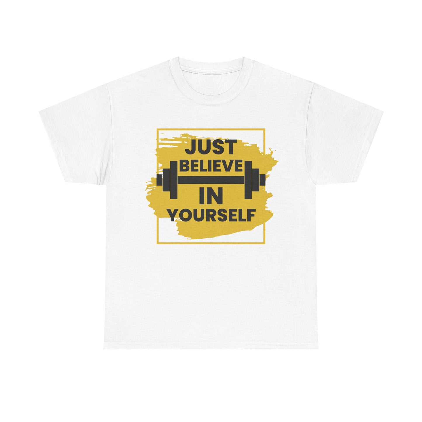 Motivational Fitness Tee - Just Believe in Yourself