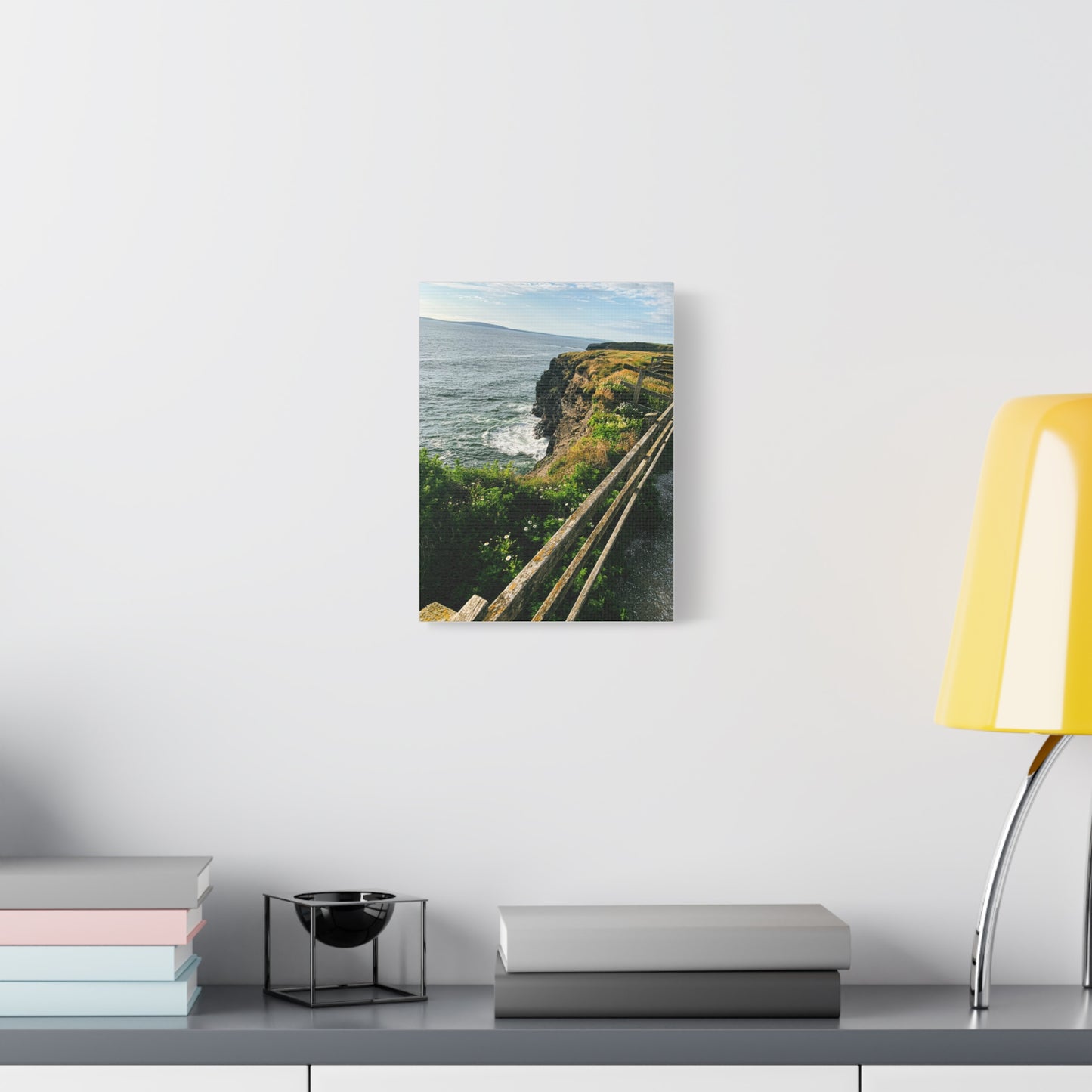 Ballybunion Cliff Walk Matte Canvas, Stretched, 1.25"