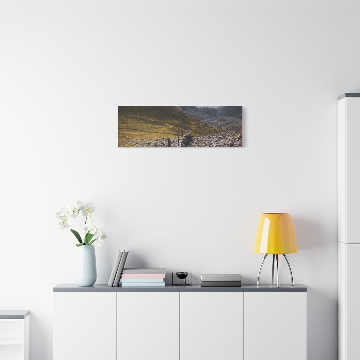 Wall in Mountains Matte Canvas, Stretched, 1.25"
