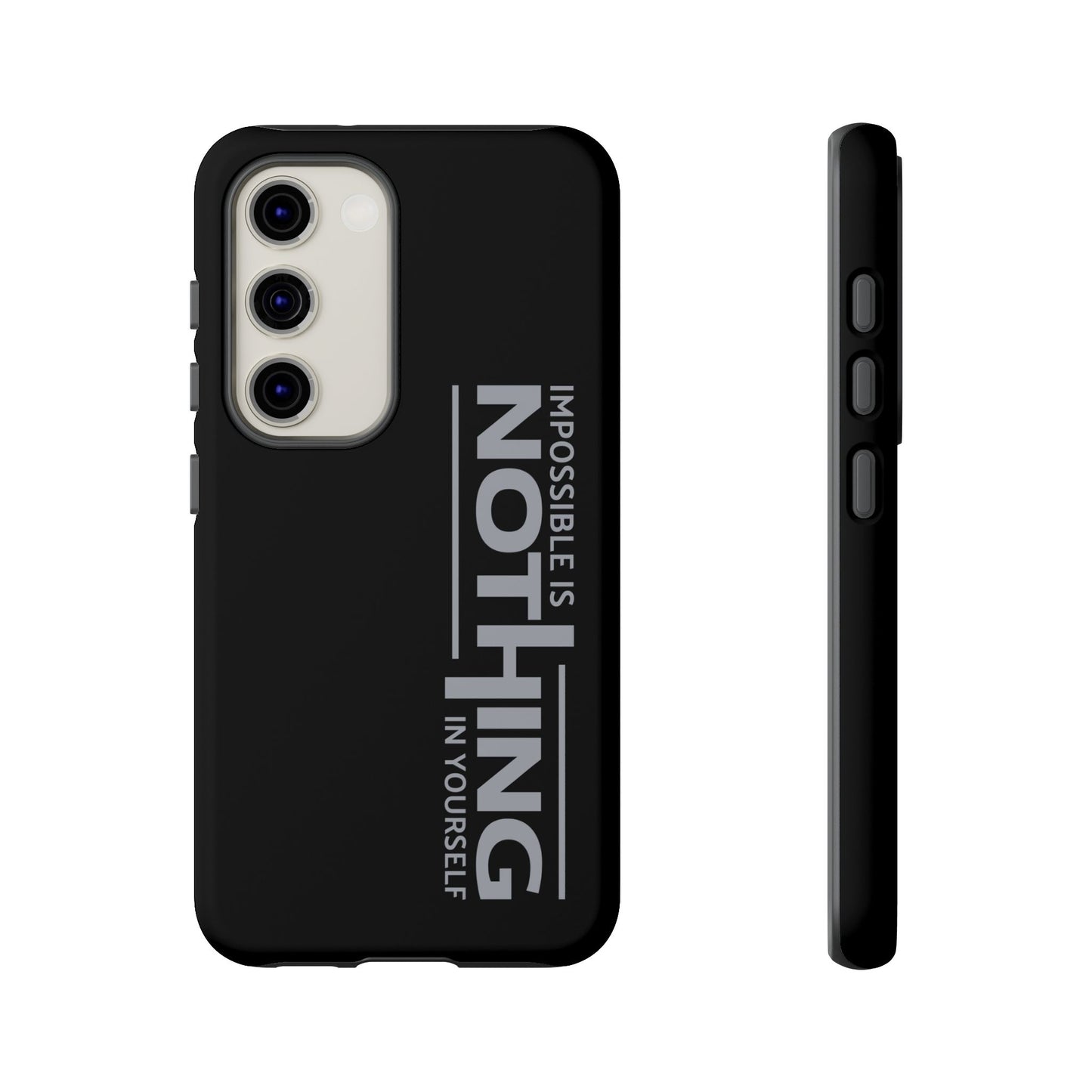 Tough Cases - 'Impossible is Nothing' Motivational Phone Case