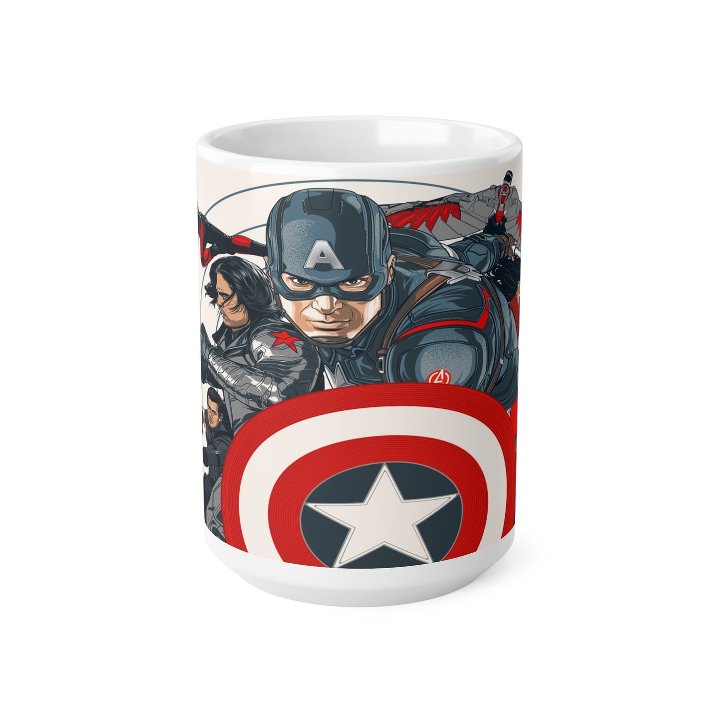 Heroic Avengers Ceramic Coffee Mug – 11oz & 15oz
