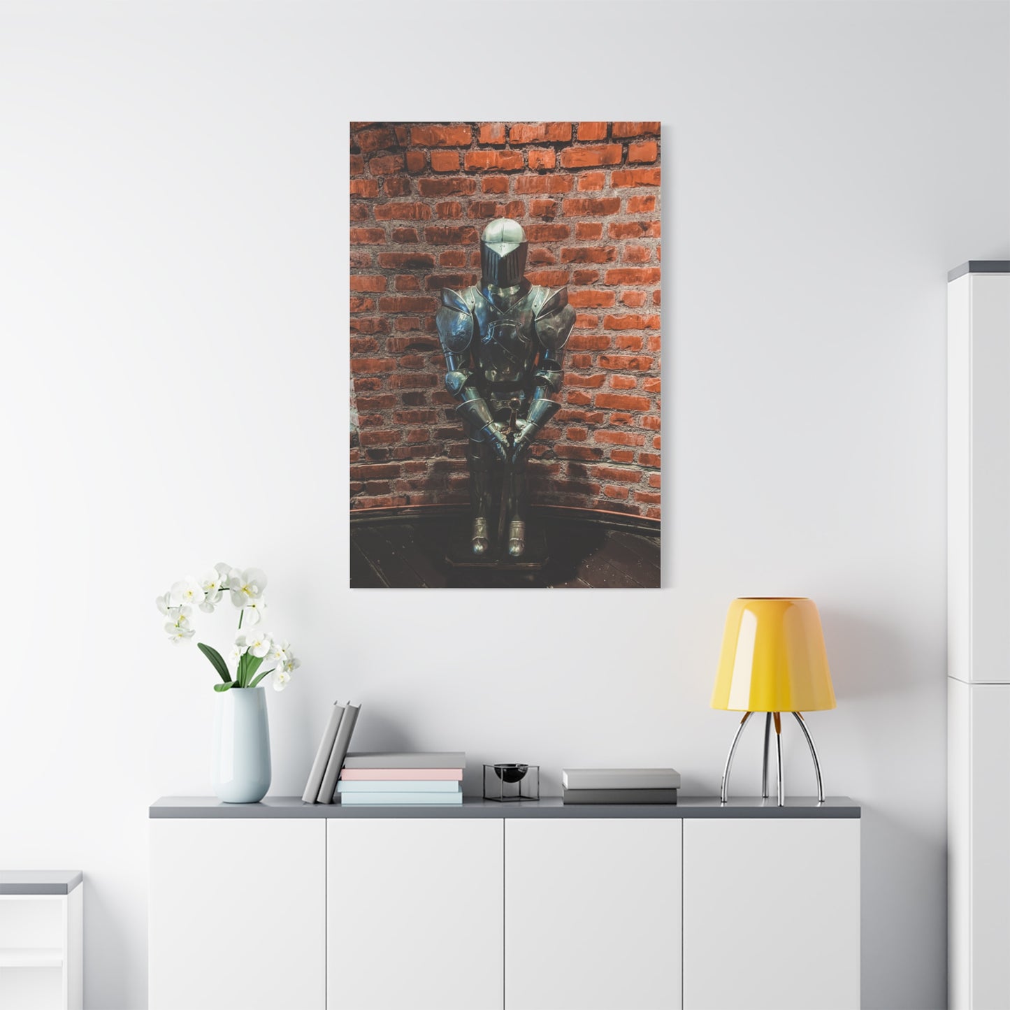 Steel Armour Medieval Age Lithuania Matte Canvas, Stretched, 1.25"