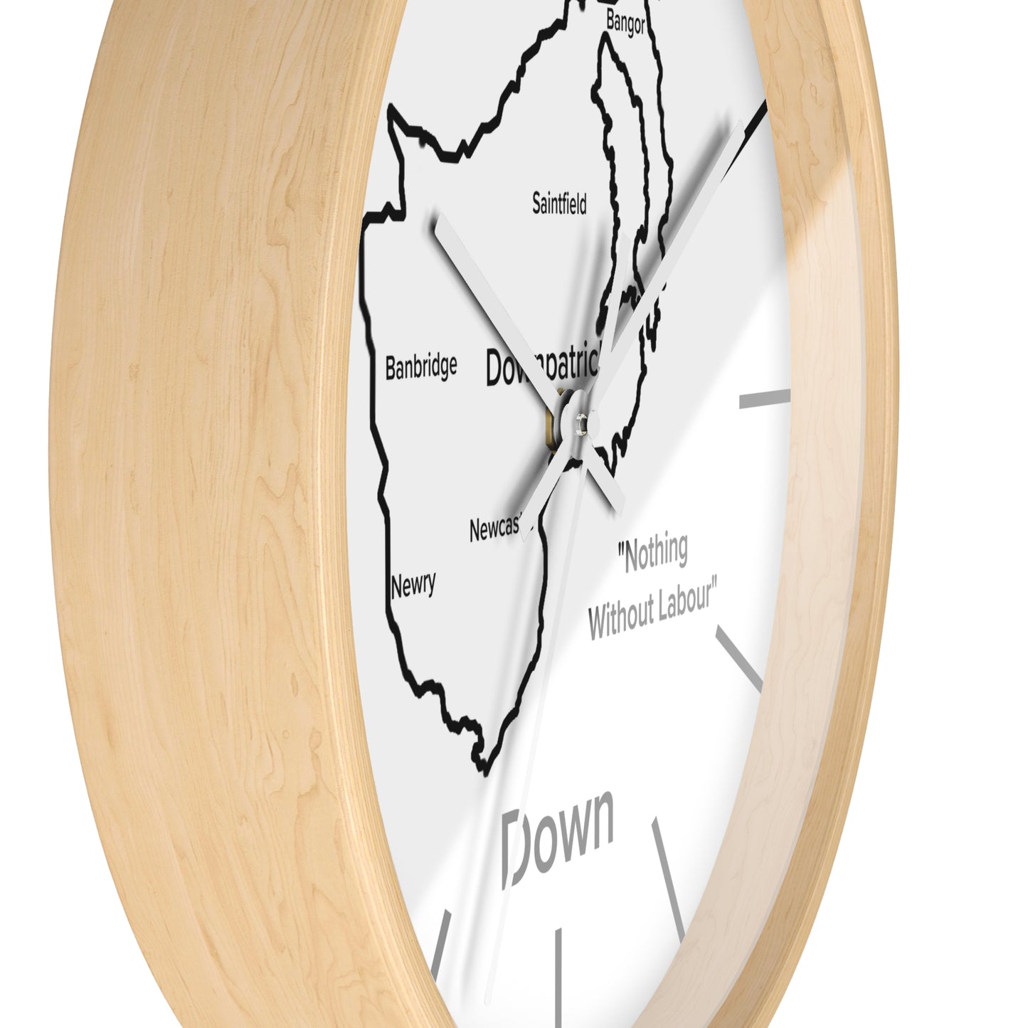 Down County Wall Clock
