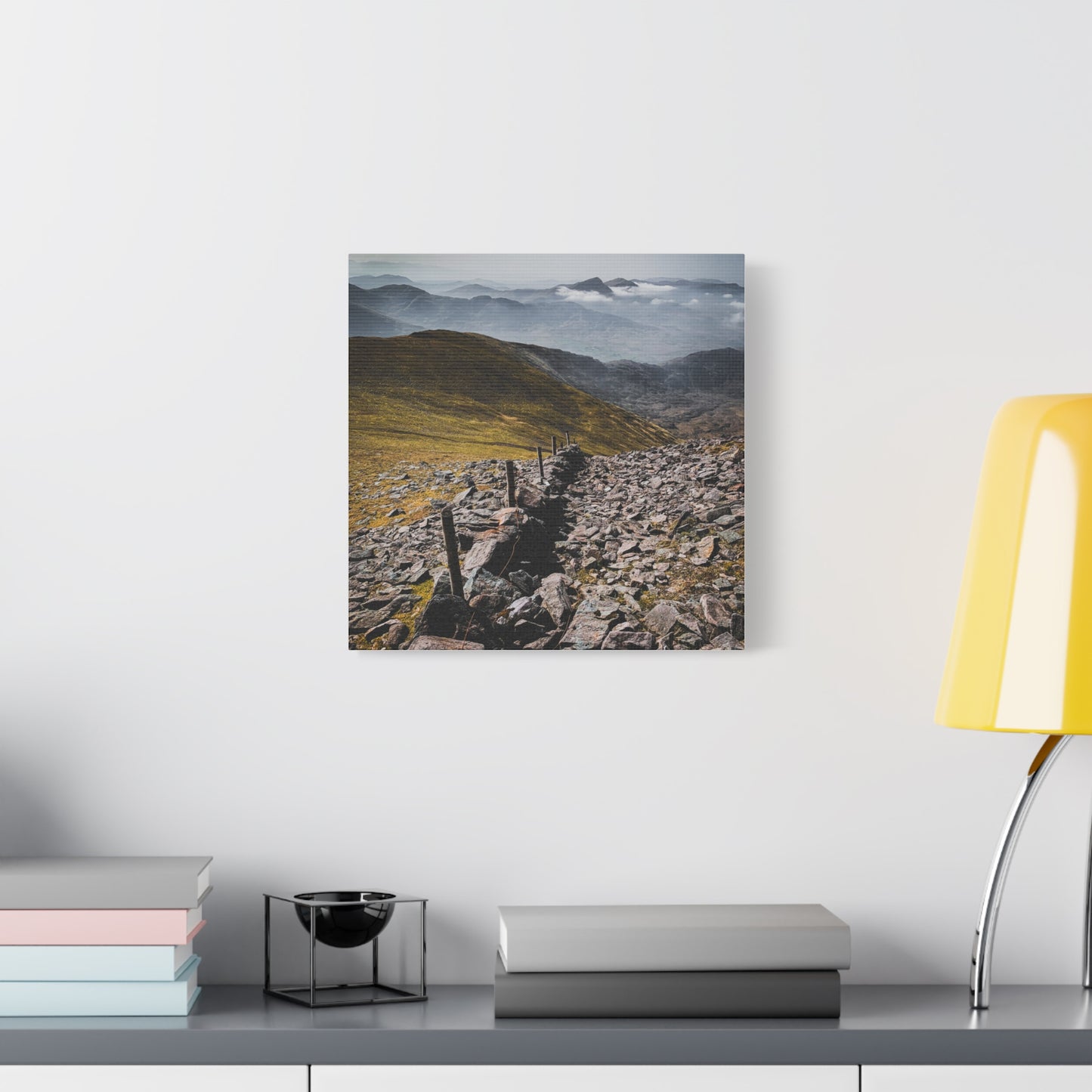 Wall in Mountains Matte Canvas, Stretched, 1.25"