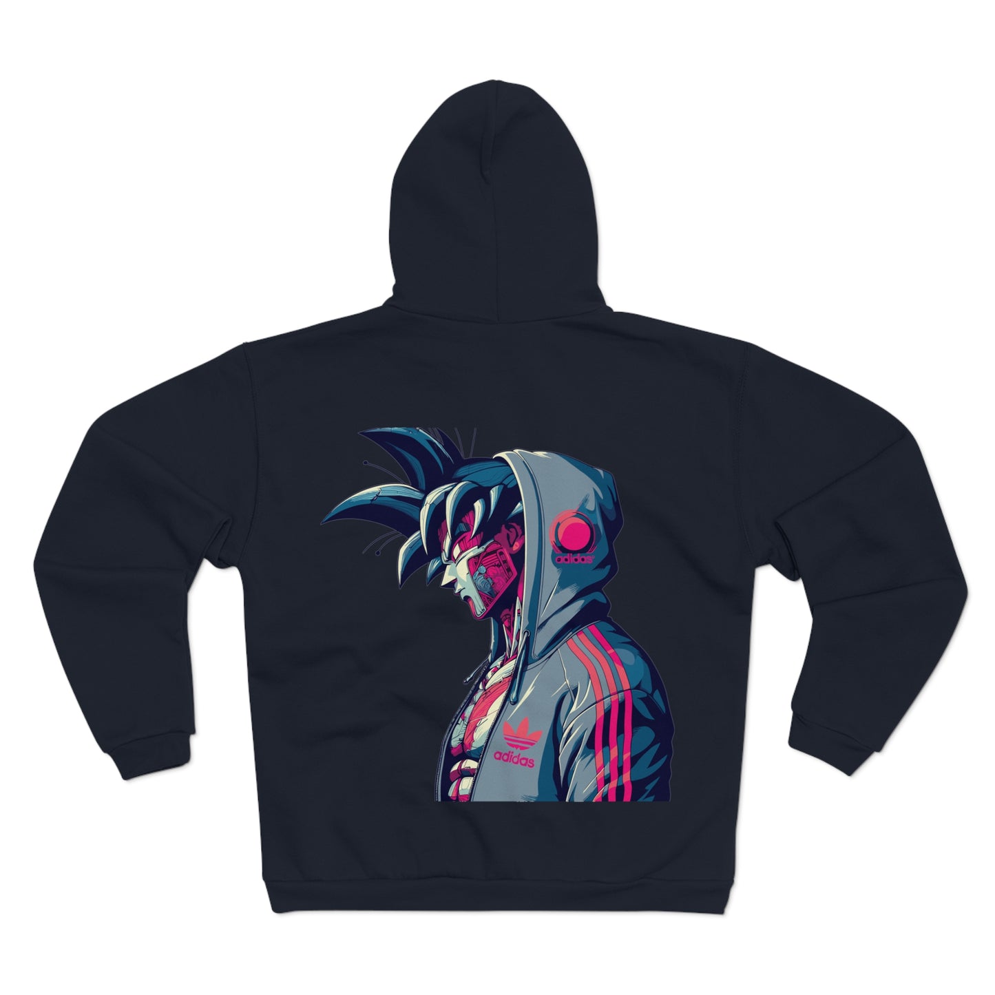The Power In Goku Unisex Hooded Zip Sweatshirt