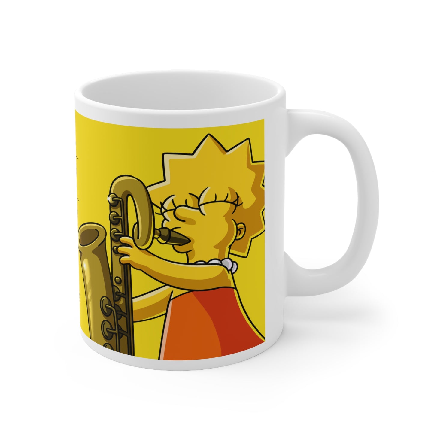 Lisa Cartoon Coffee Mug - Fun 11oz & 15oz Ceramic Cups