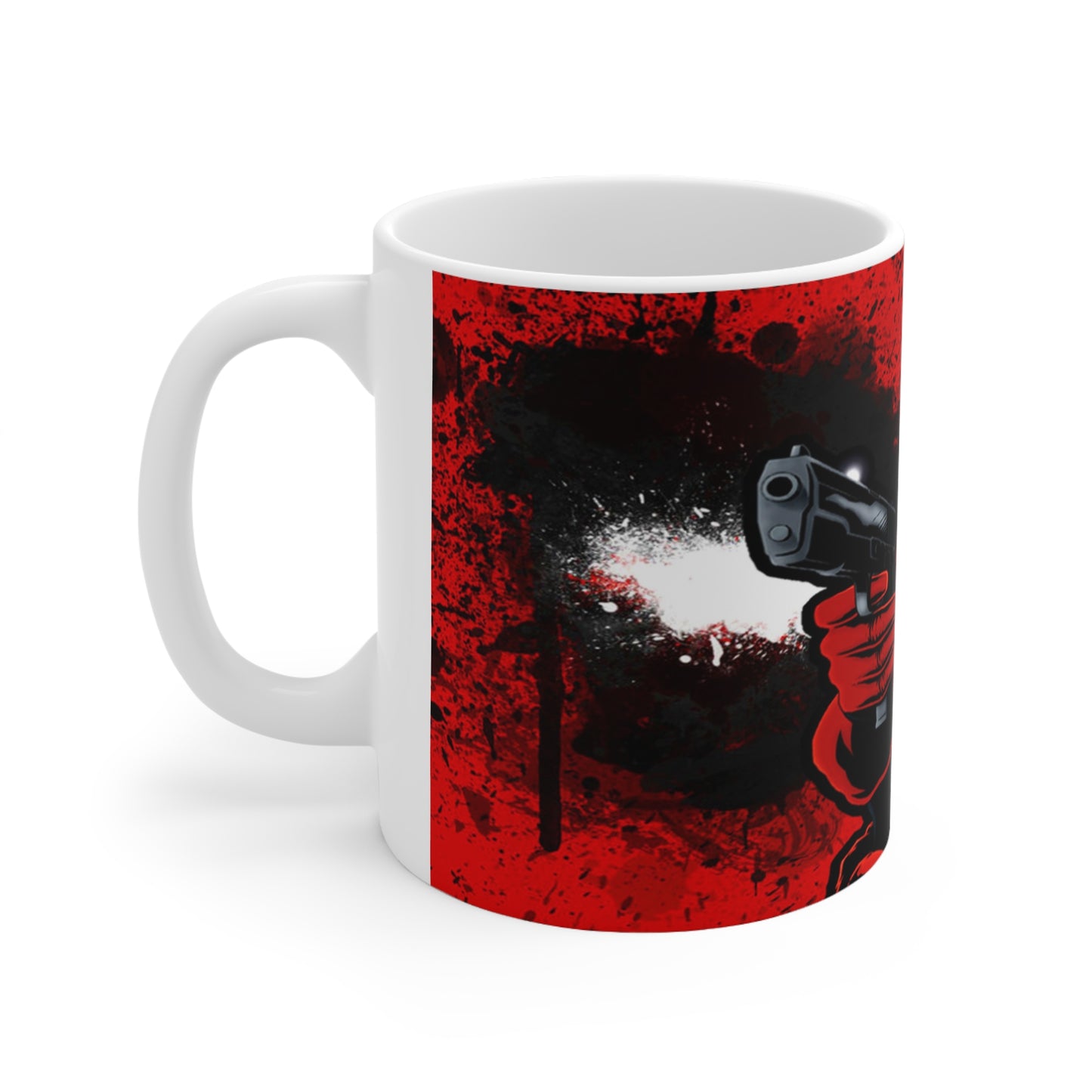 Deadpool-Inspired Ceramic Coffee Mug - 11oz & 15oz | Perfect for Comic Fans & Superhero Lovers