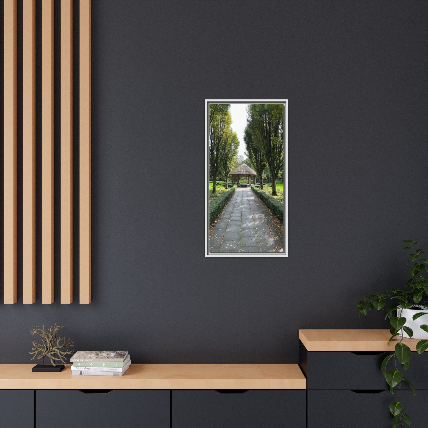 Adare Matte Canvas, Framed (Multi-color)