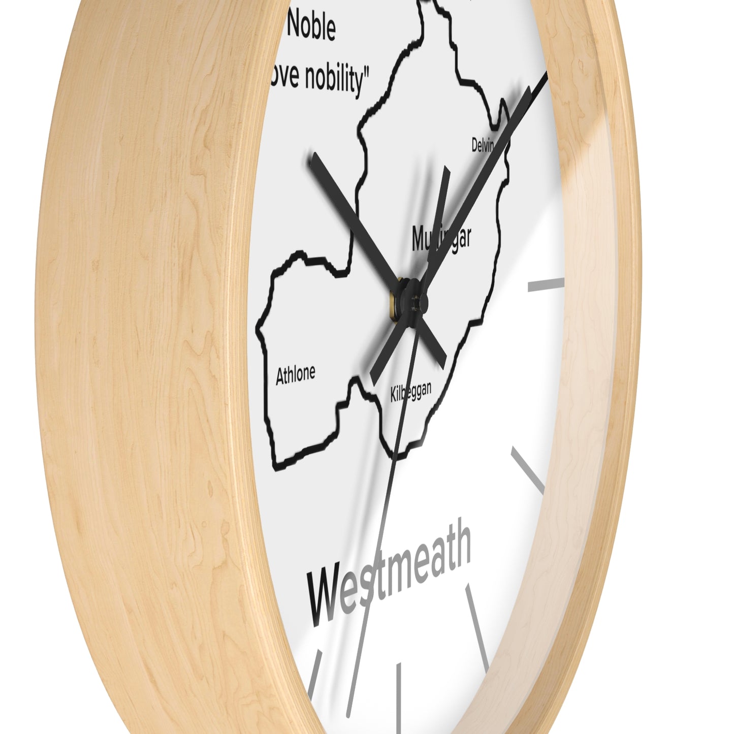 Westmeath County Wall Clock