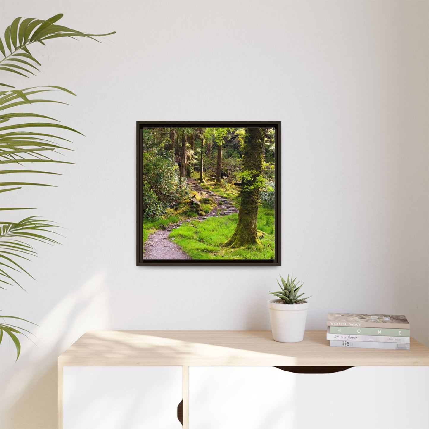 Torc Trail Matte Canvas, Framed (Multi-color)