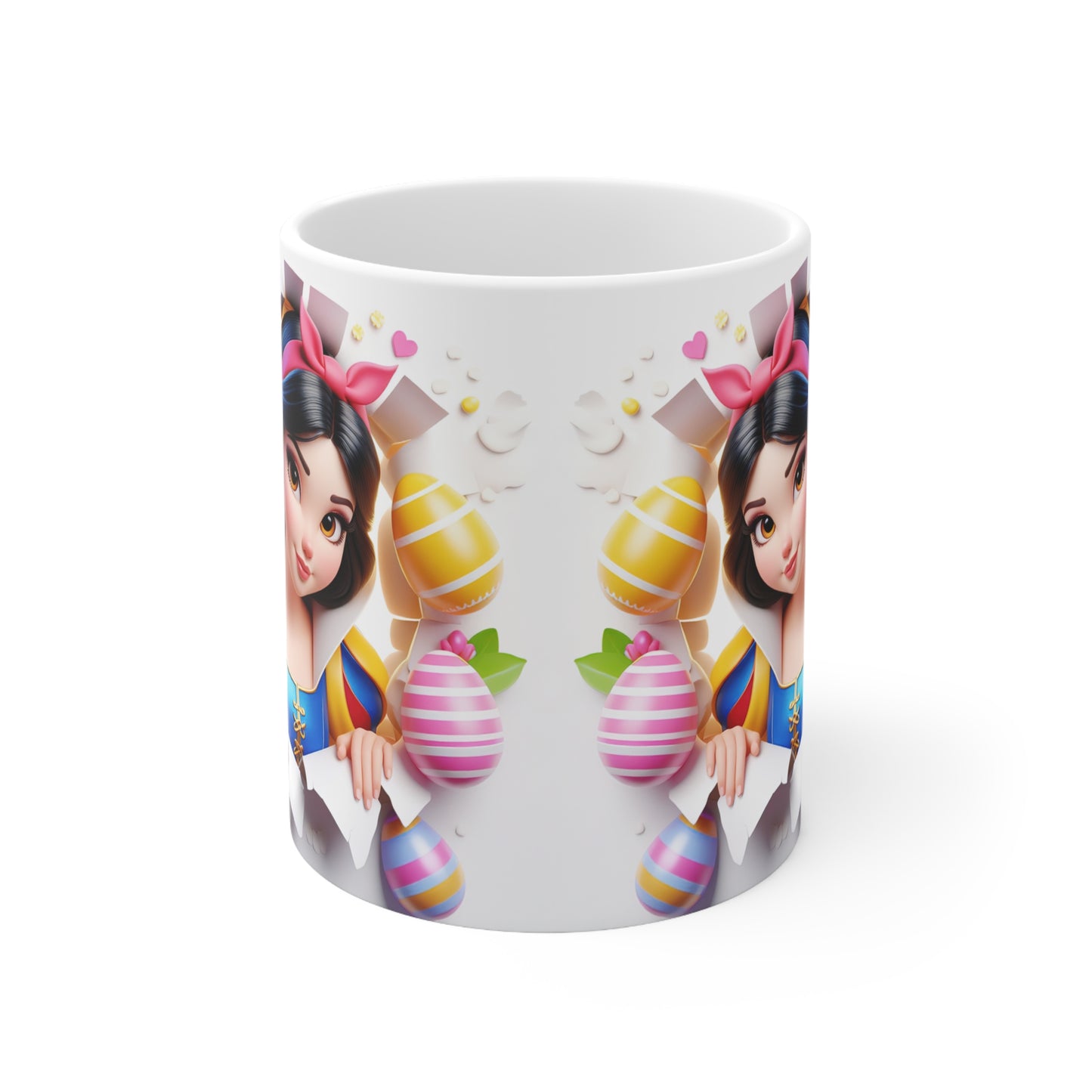 Easter-Themed Ceramic Coffee Mug with Festive Design