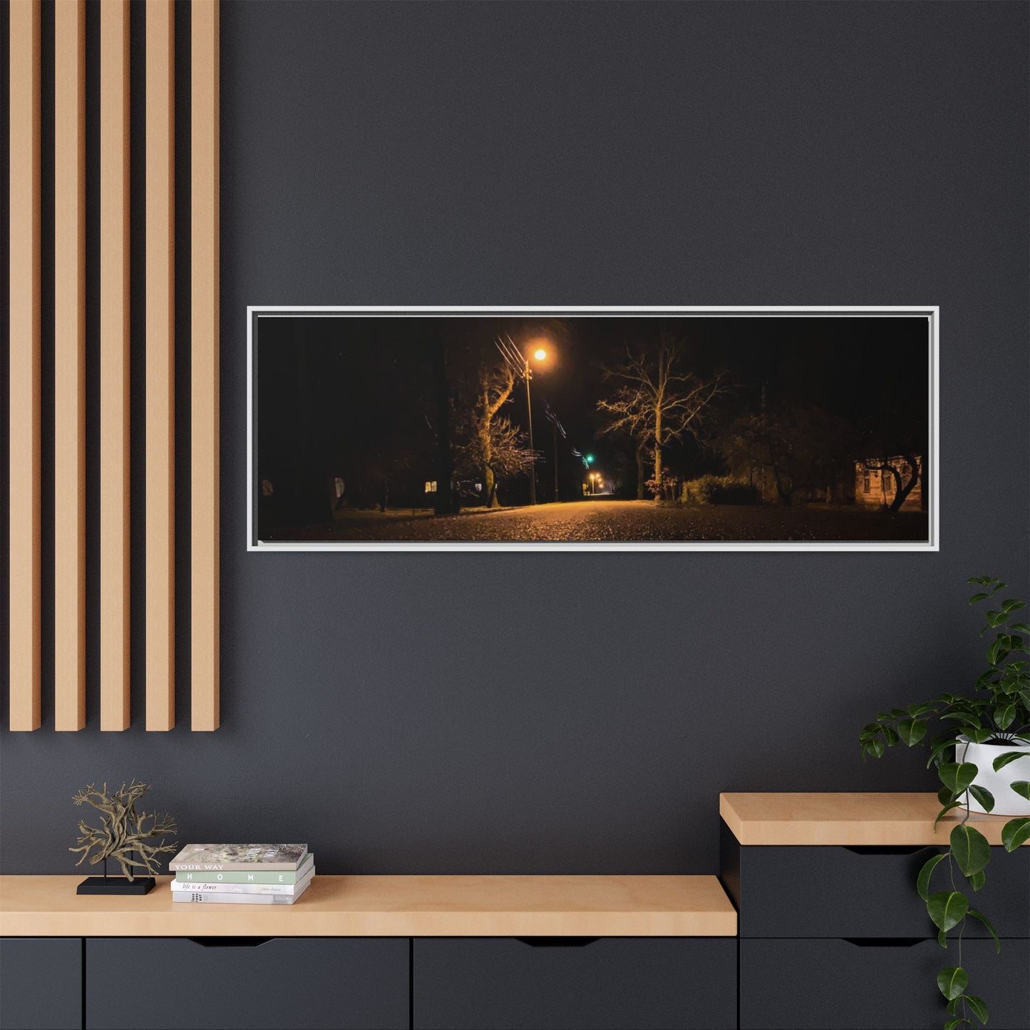 Stungiai Lithuania Matte Canvas, Framed (Multi-color)