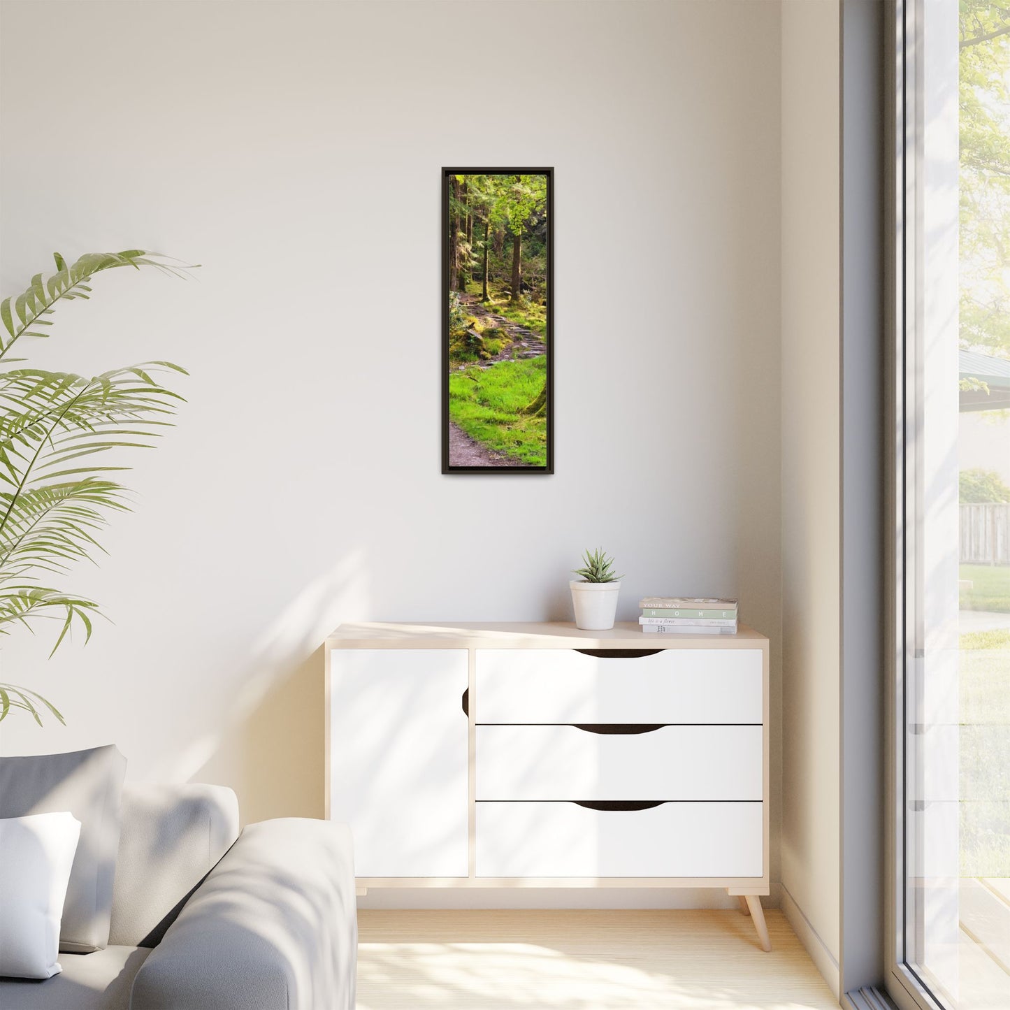 Torc Trail Matte Canvas, Framed (Multi-color)