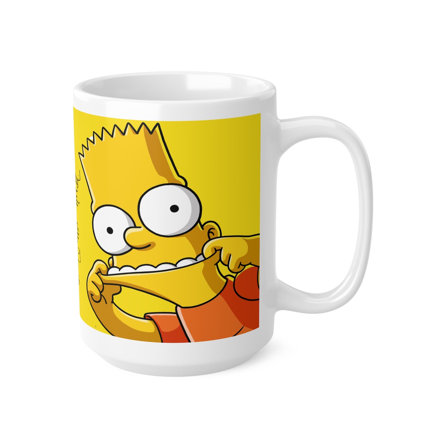 Funny Bart Ceramic Coffee Mug - 11oz & 15oz