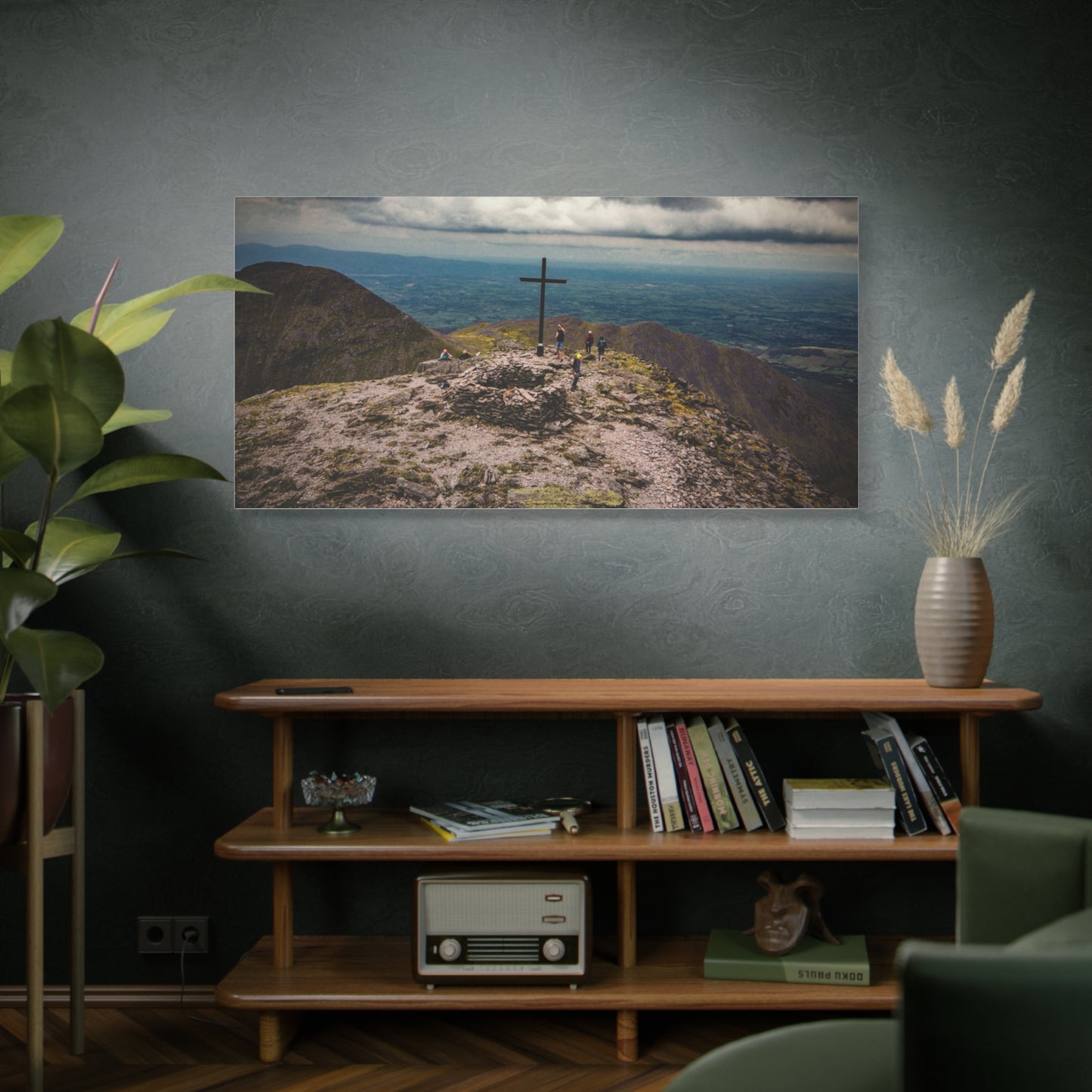 Carrauntoohil Summit Matte Canvas, Stretched, 1.25"