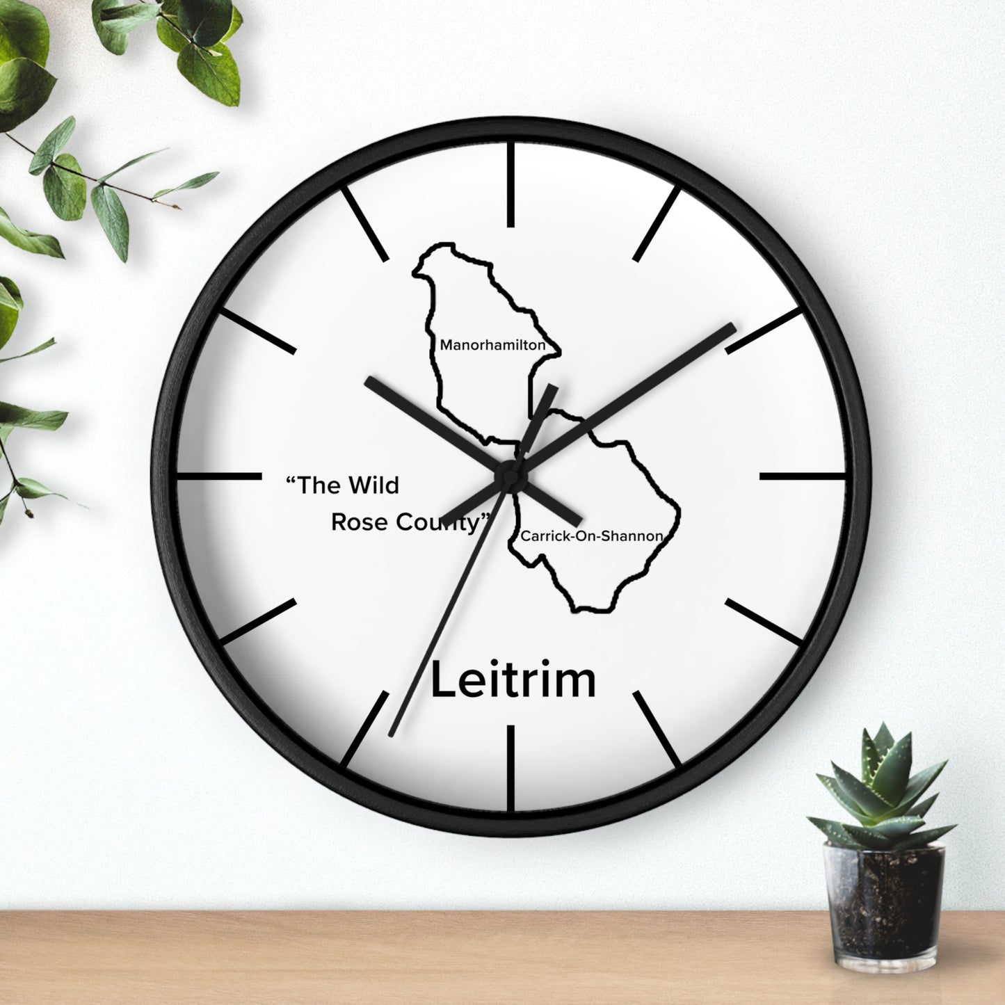 Leitrim County Wall Clock