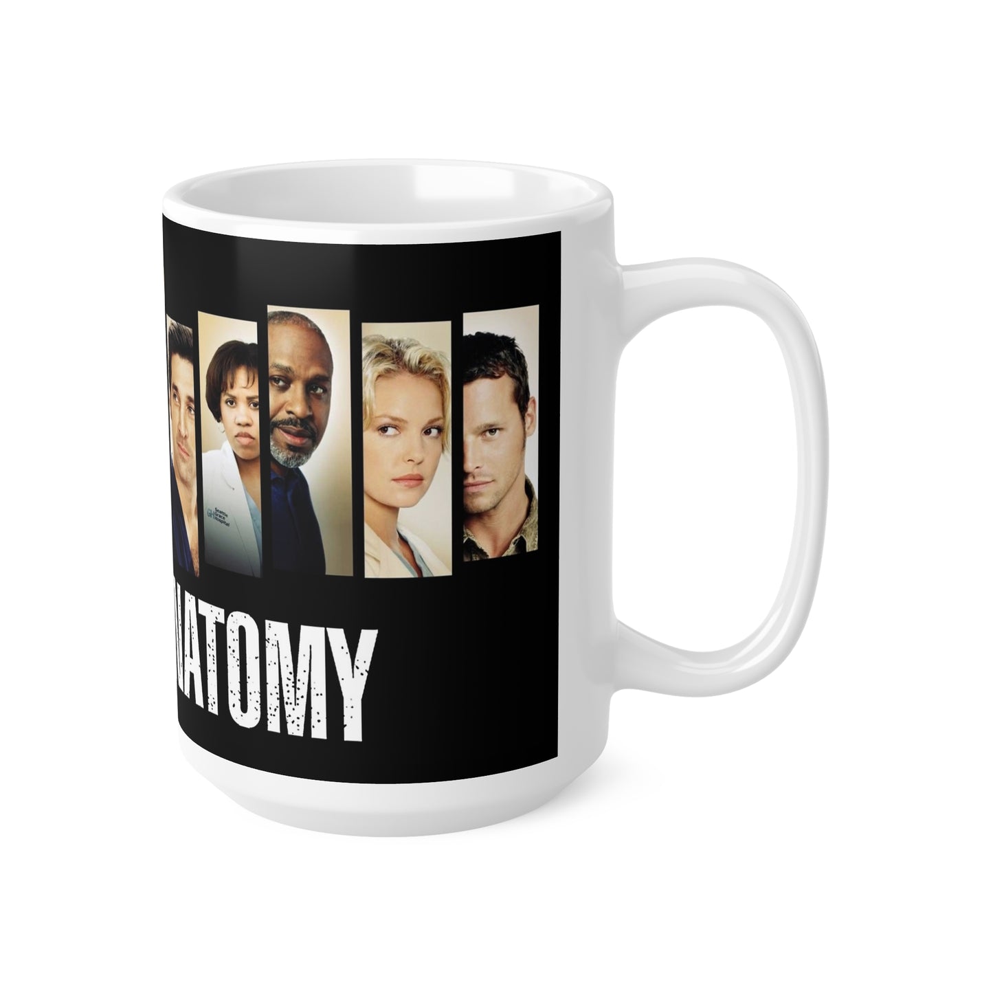 Grey's Anatomy Ceramic Coffee Mug - 11oz & 15oz - Perfect Gift for Fans!