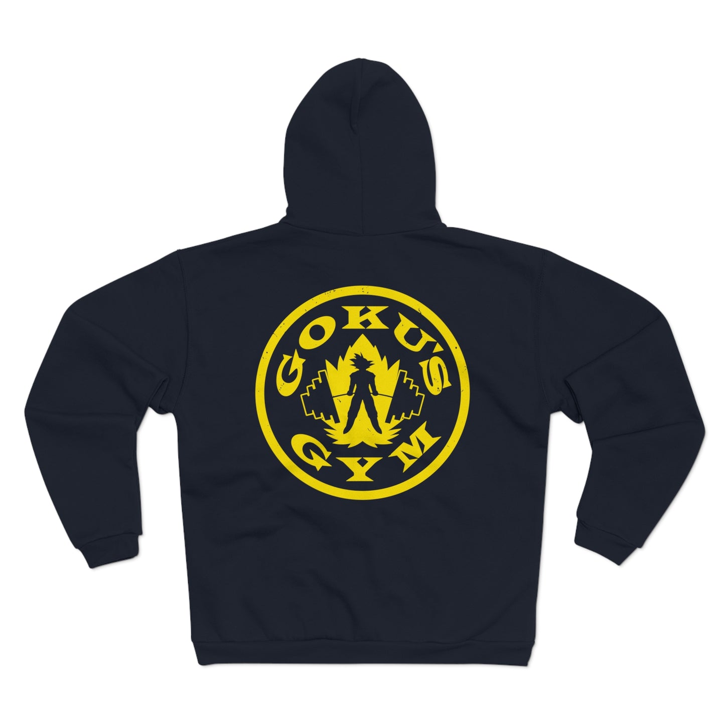 Gokus Gym Unisex Zip Hoodie - Comfortable Workout Sweatshirt