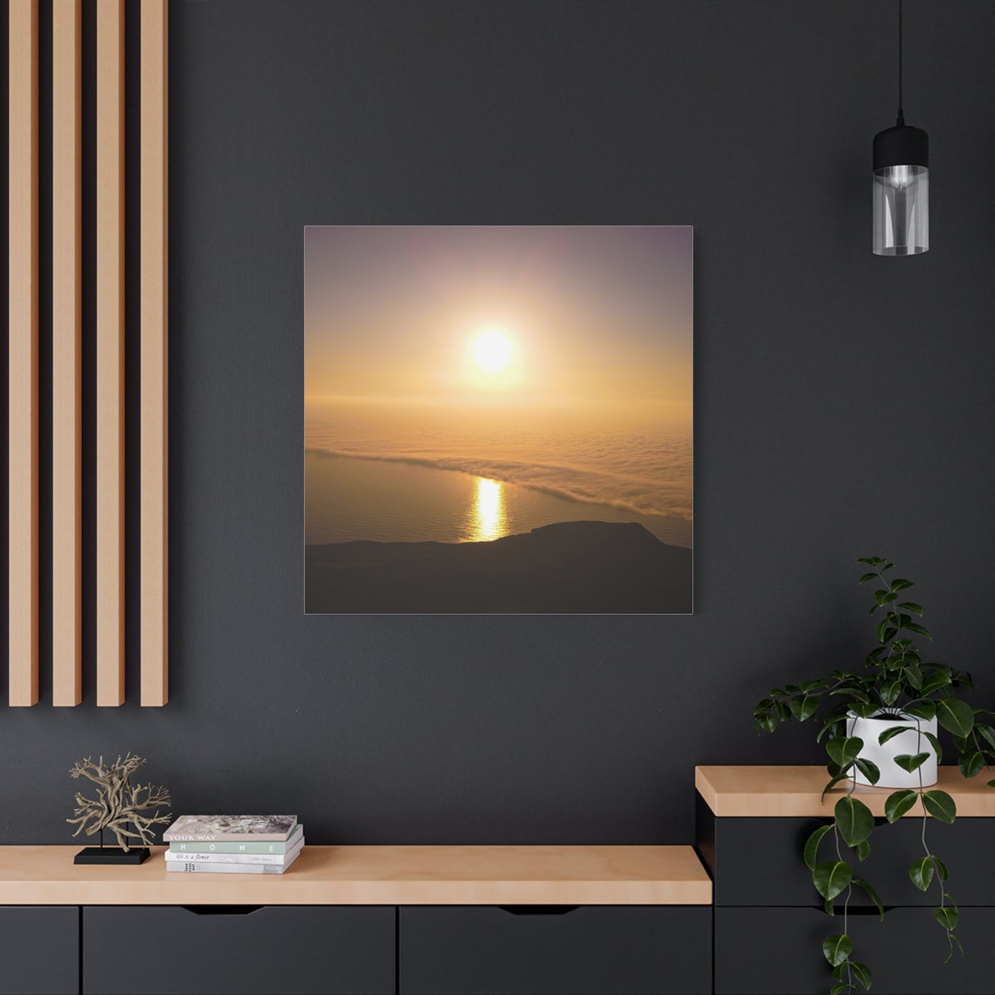 Sunset on Mount Brandon Matte Canvas, Stretched, 1.25"