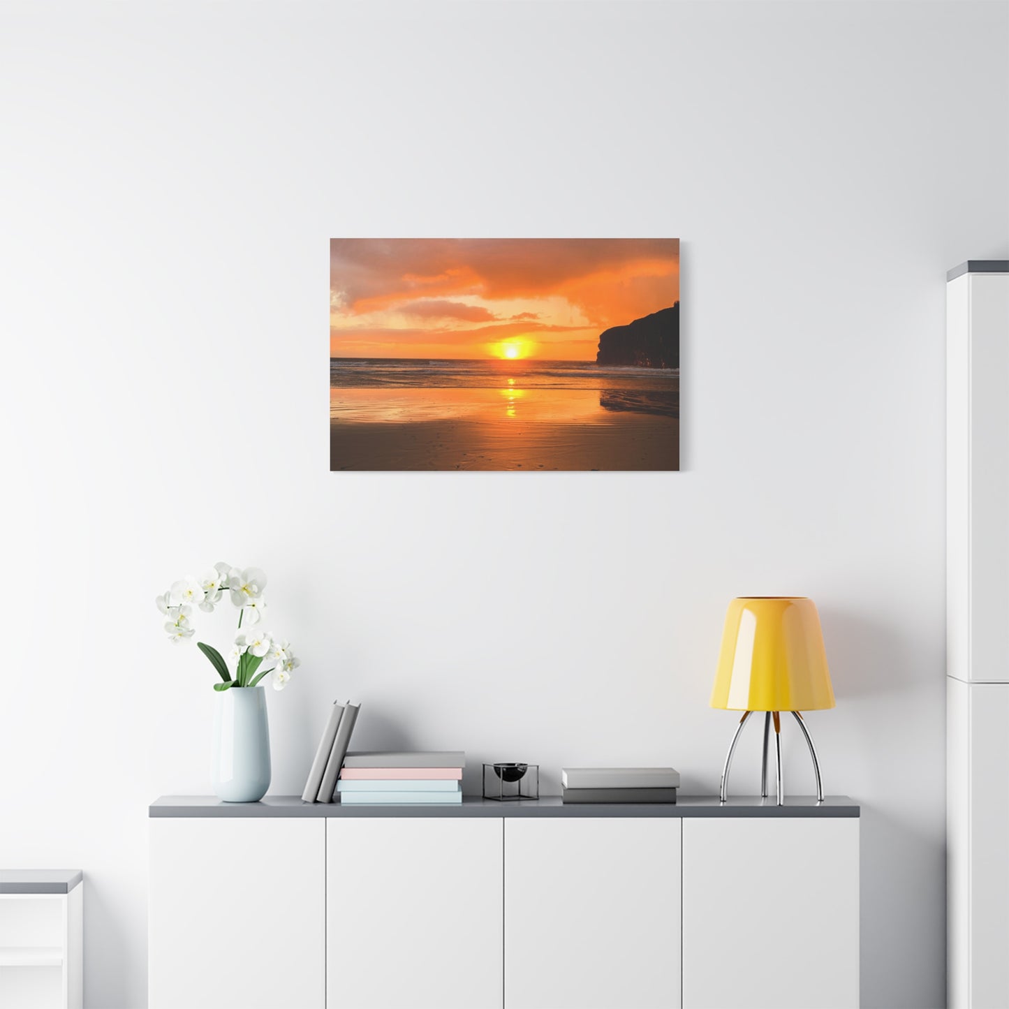 Sunset in Ballybunion Matte Canvas, Stretched, 1.25"