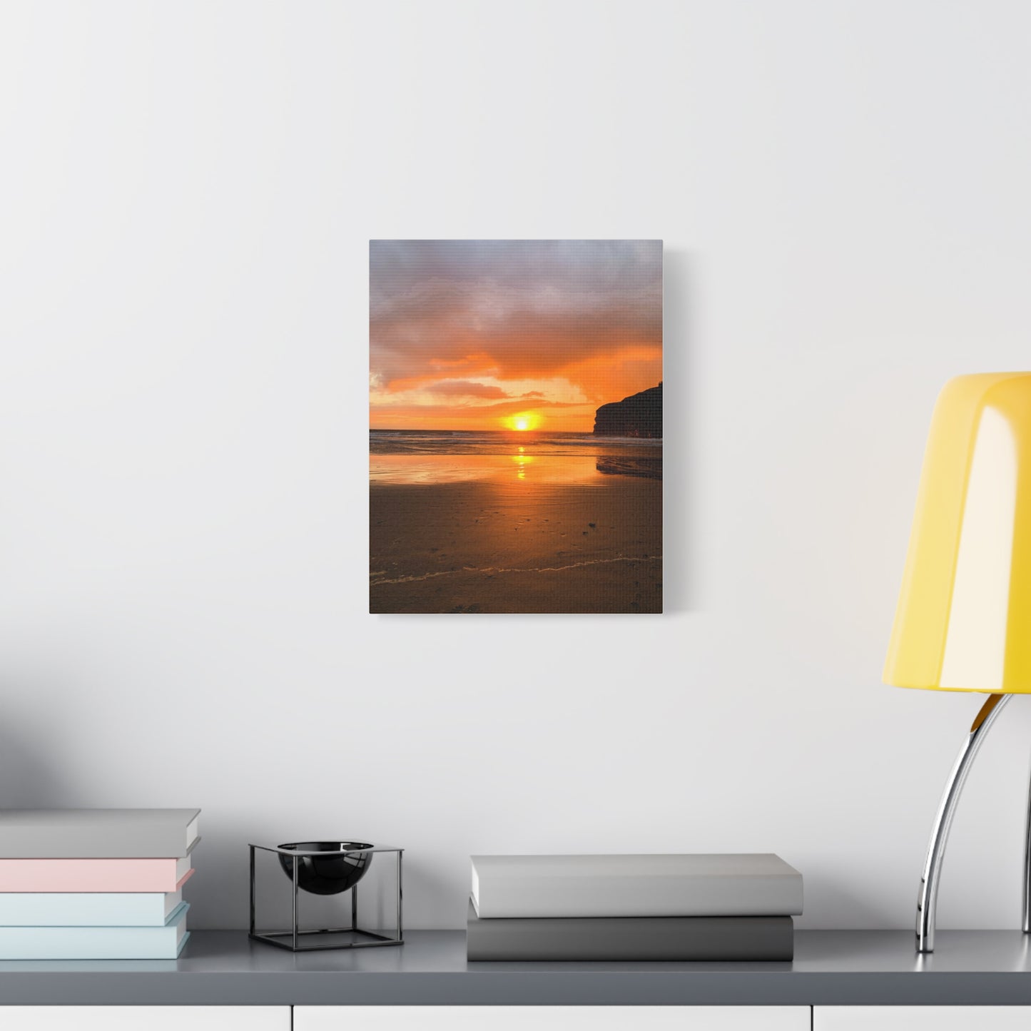 Sunset in Ballybunion Matte Canvas, Stretched, 1.25"