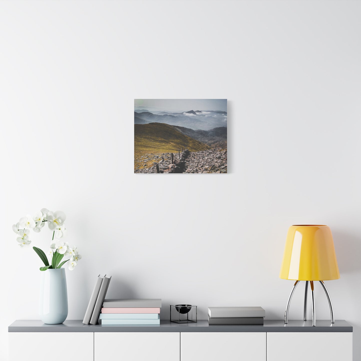 Wall in Mountains Matte Canvas, Stretched, 1.25"