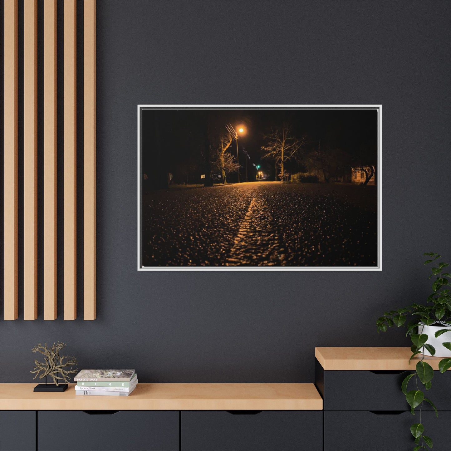 Stungiai Lithuania Matte Canvas, Framed (Multi-color)
